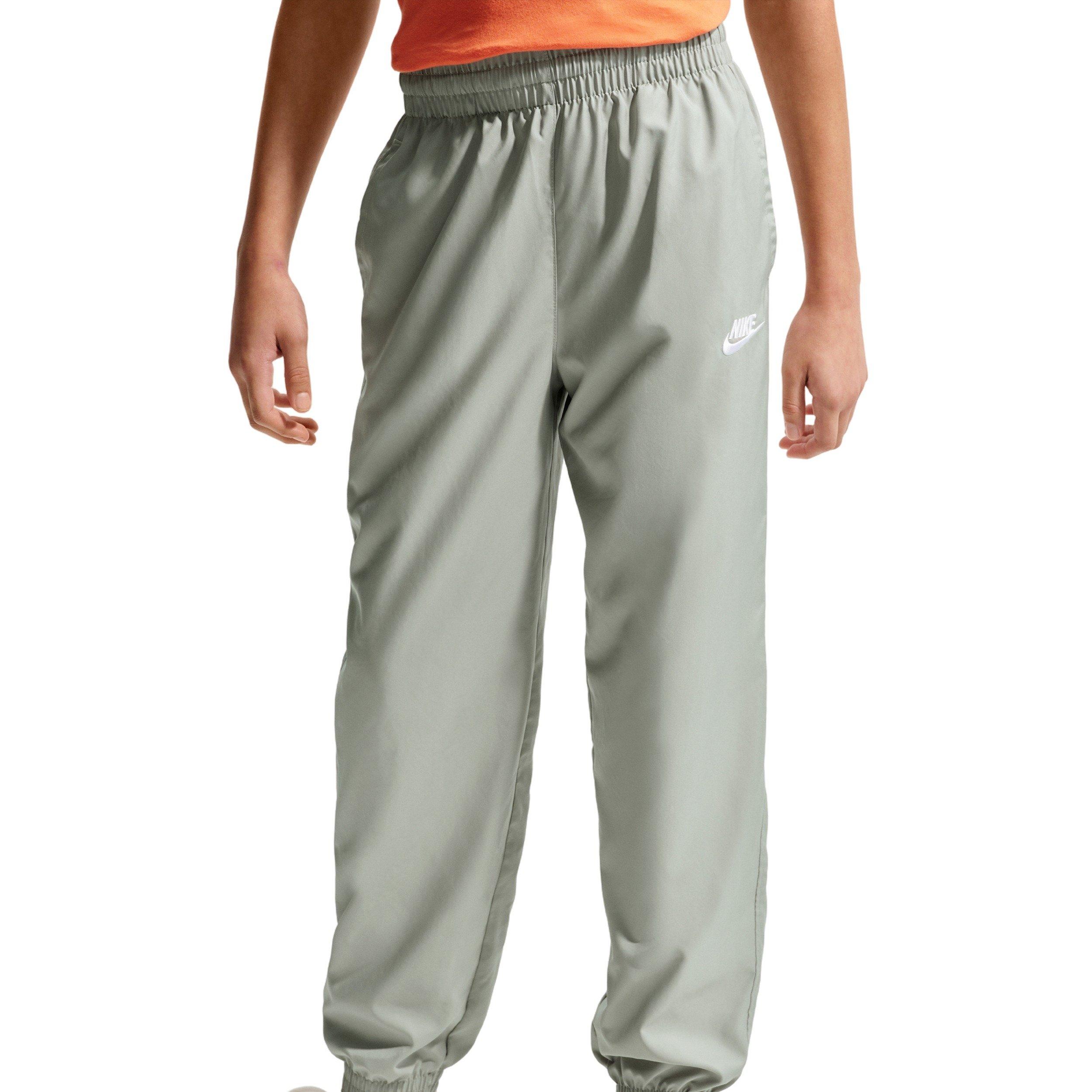 Nike Big Boys' Sportswear Club Woven Joggers - Light Green - LIGHT GREEN Thumbnail View 3