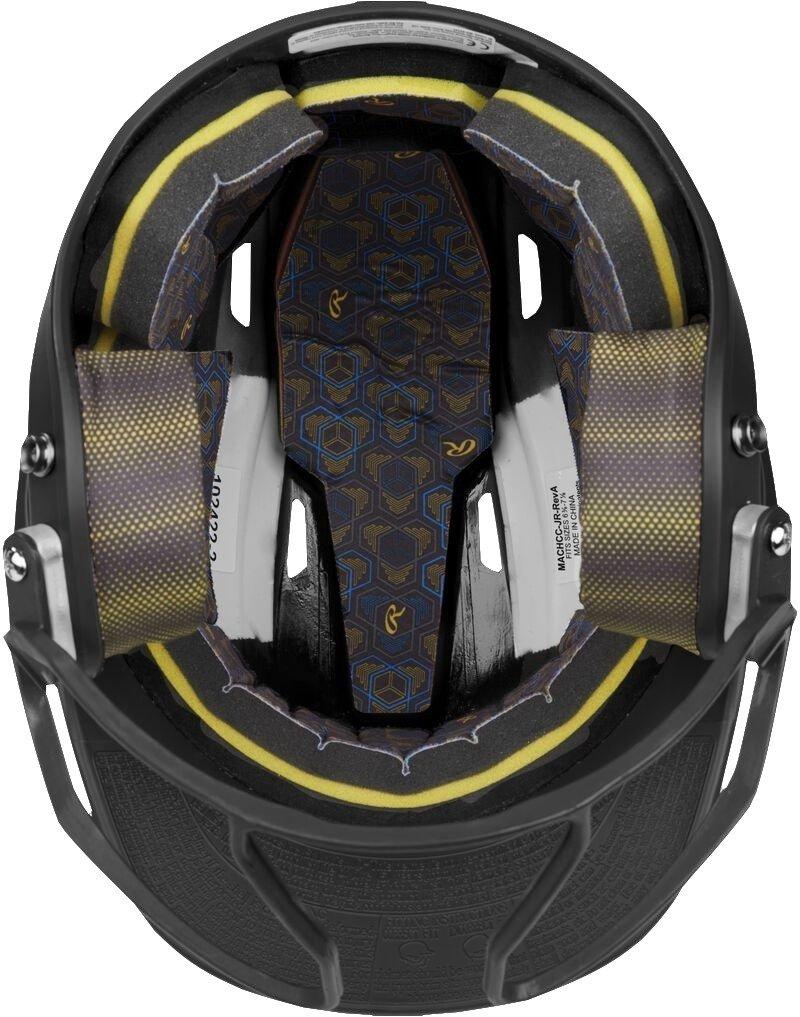 Rawlings Mach HI-VIZ Fastpitch Softball Junior Batting Helmet