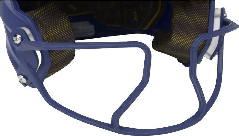 Rawlings Mach HI-VIZ Fastpitch Softball Senior Batting Helmet - ROYAL Thumbnail View 8