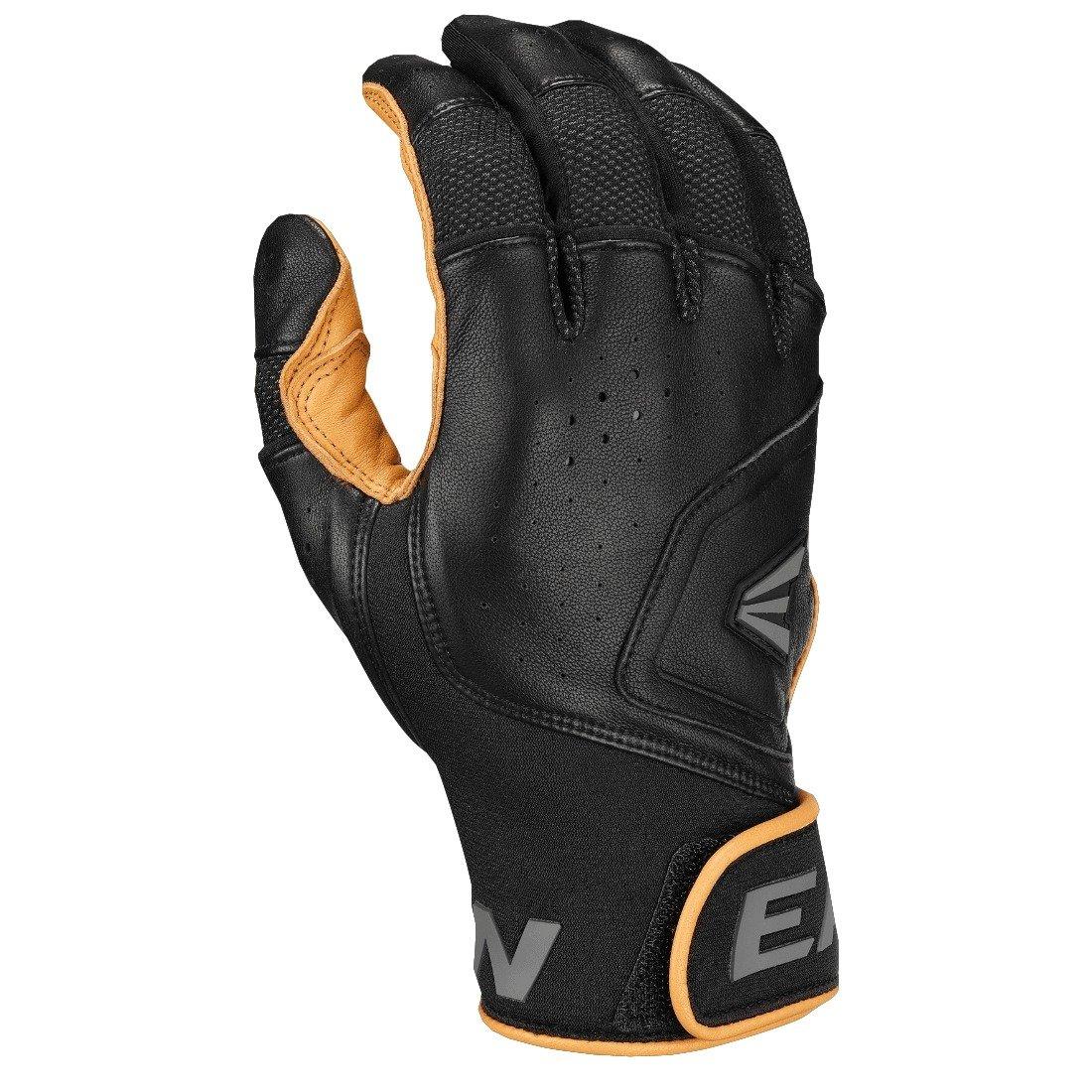 Easton Mav Pro Baseball Batting Gloves - Khaki/Black - KHAKI/BLACK Thumbnail View 1