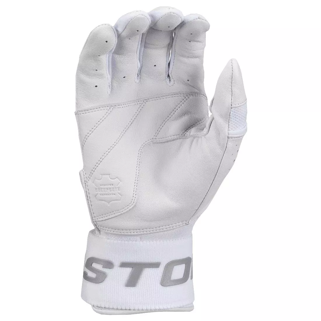 Easton Mav Pro Locked in Baseball Batting Gloves - White - WHITE