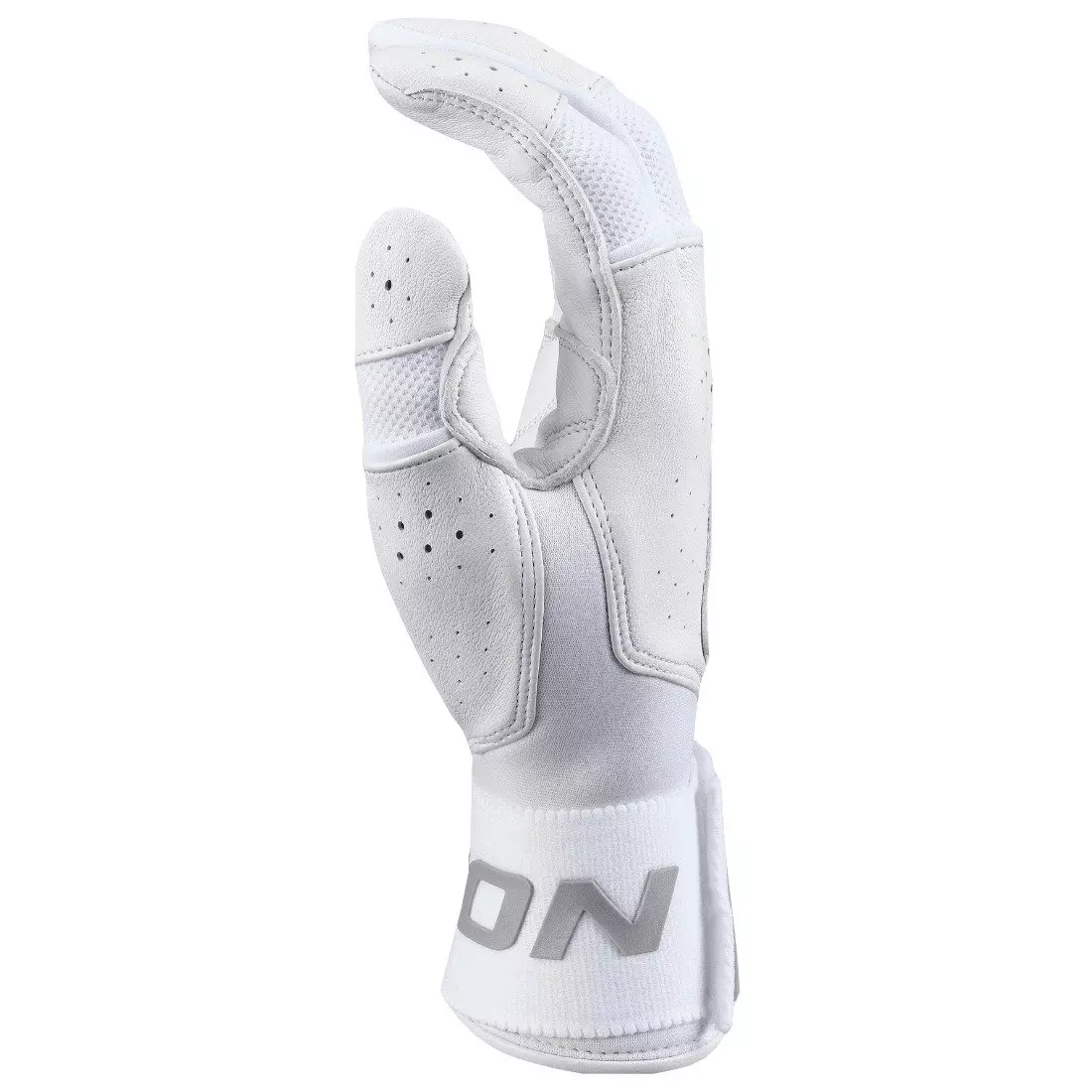 Easton Mav Pro Locked in Baseball Batting Gloves - White - WHITE