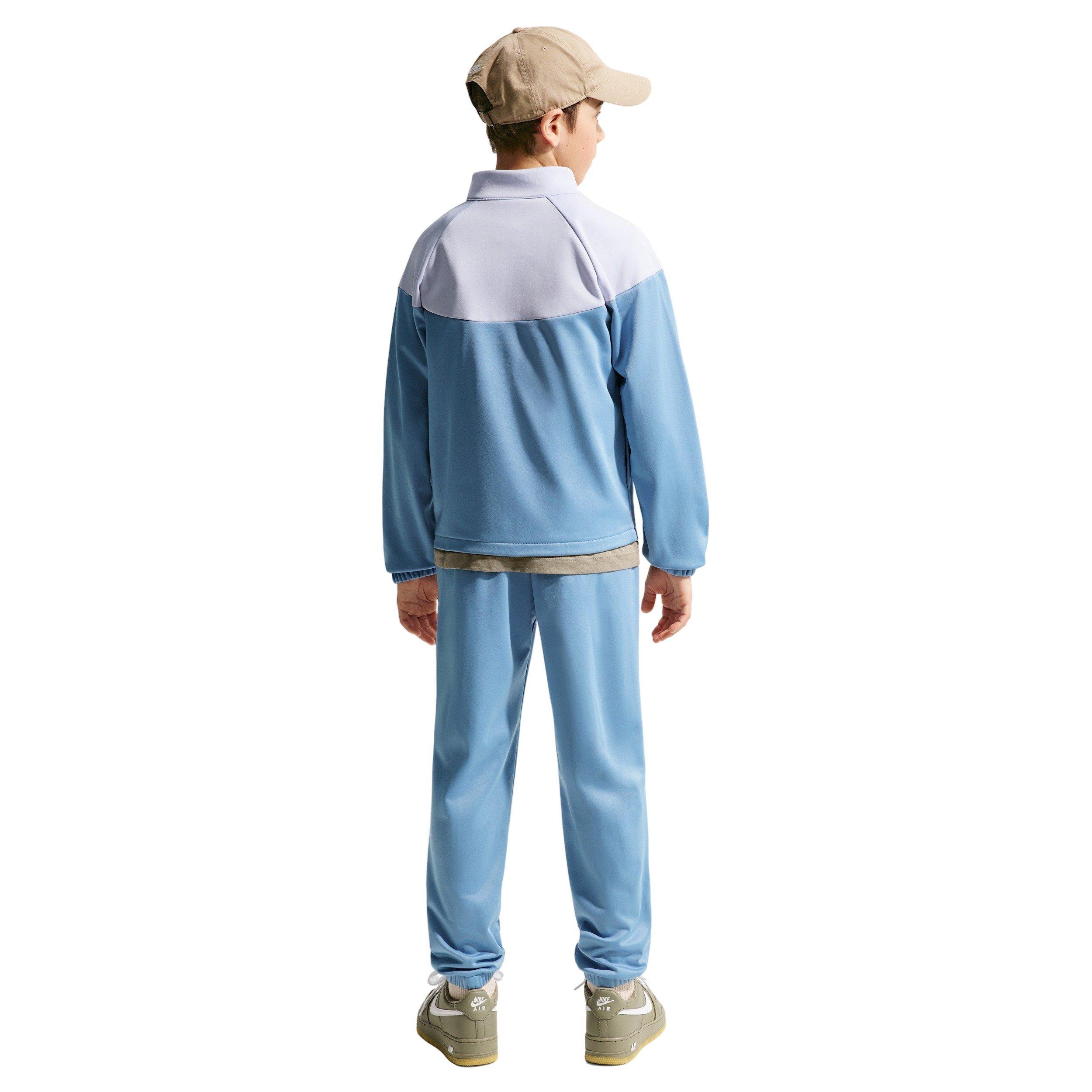 Nike Sportswear Dri-FIT Big Kids' Blue Track Suit