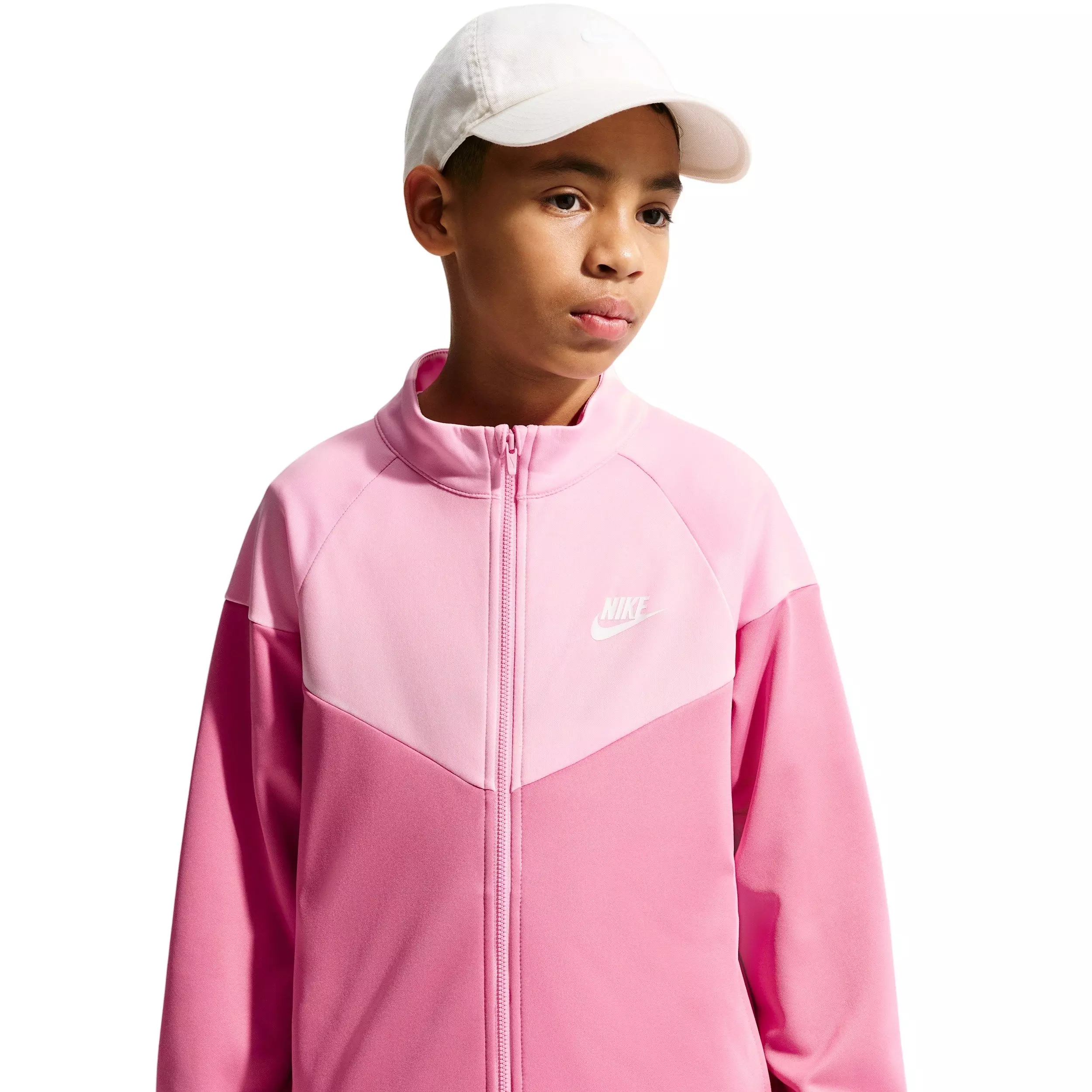 Nike Big Kids' Sportswear Dri-FIT Track Suit - Pink - PINK