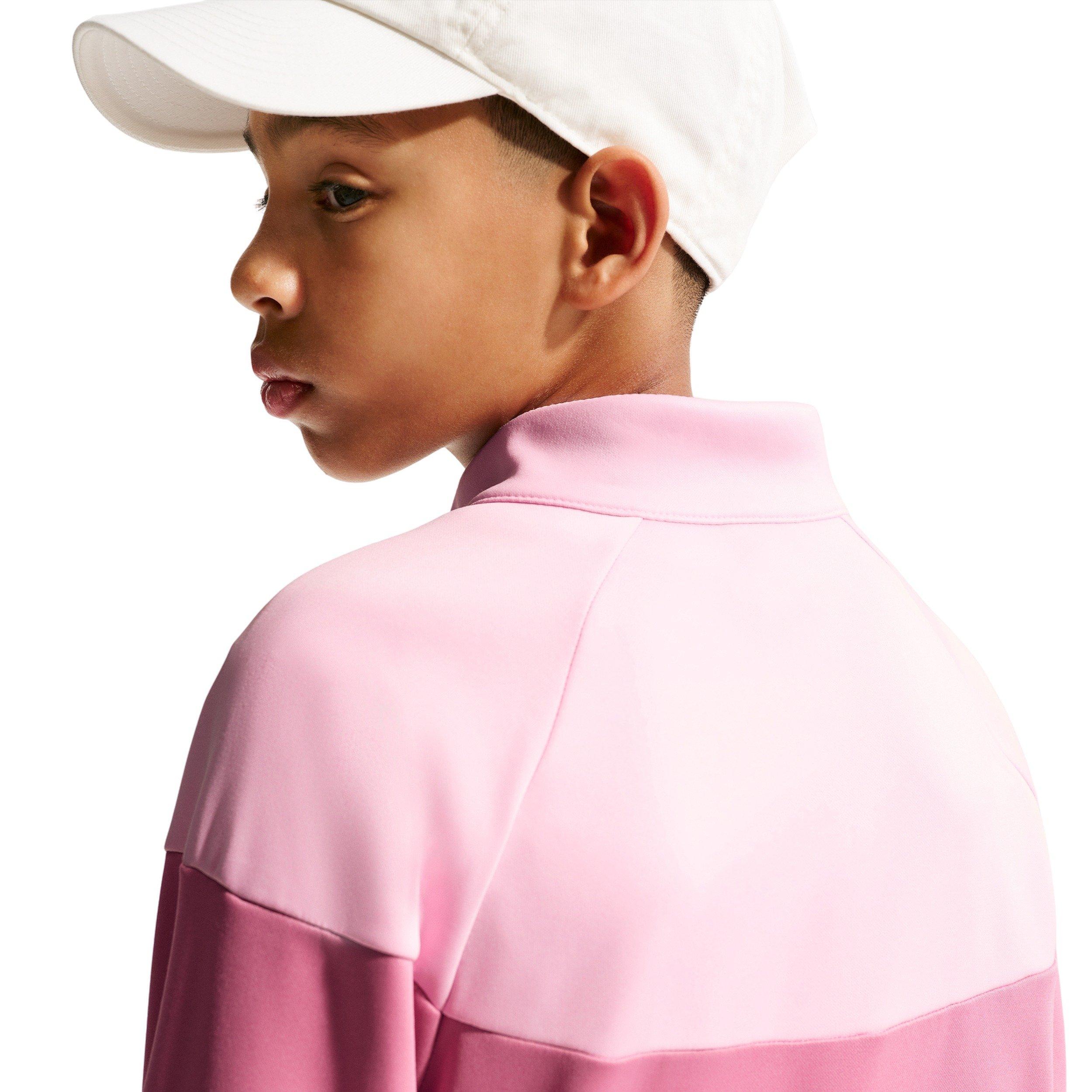 Nike Sportswear Dri-FIT Big Kids' Pink Track Suit