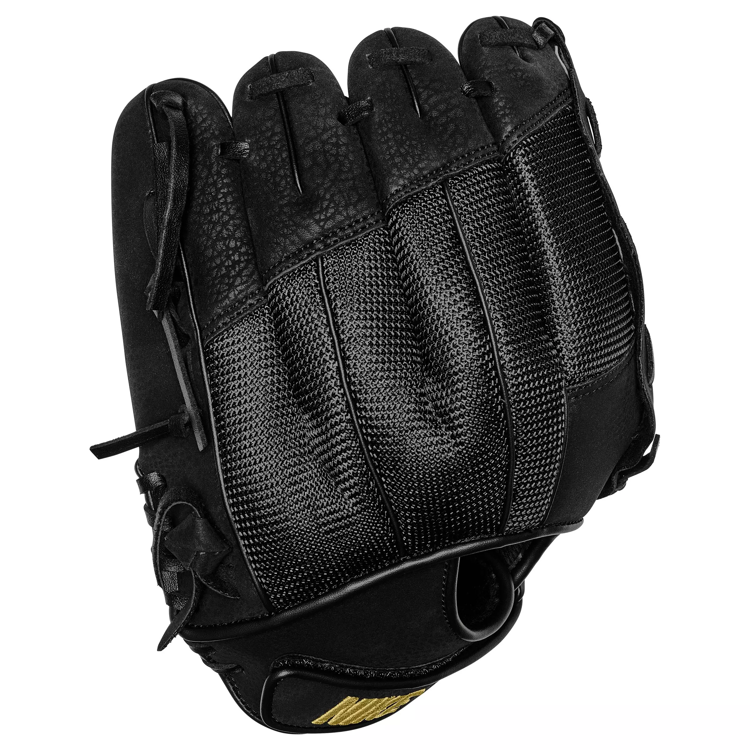 Nike Youth Alpha Edge 11.5" Field Mitt (RHT) - BLACK/GOLD