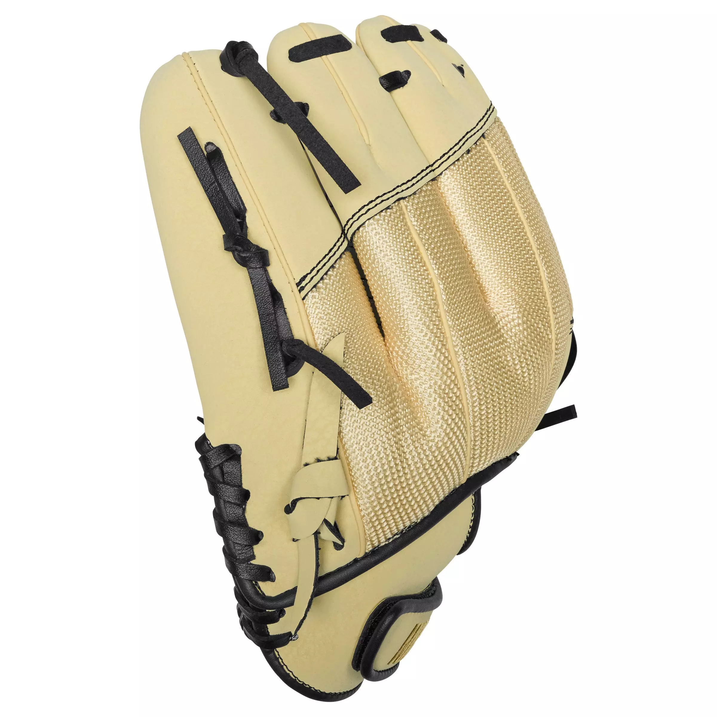 Nike Youth Alpha Edge 11.5" Field Mitt (RHT) - WHITE/GOLD