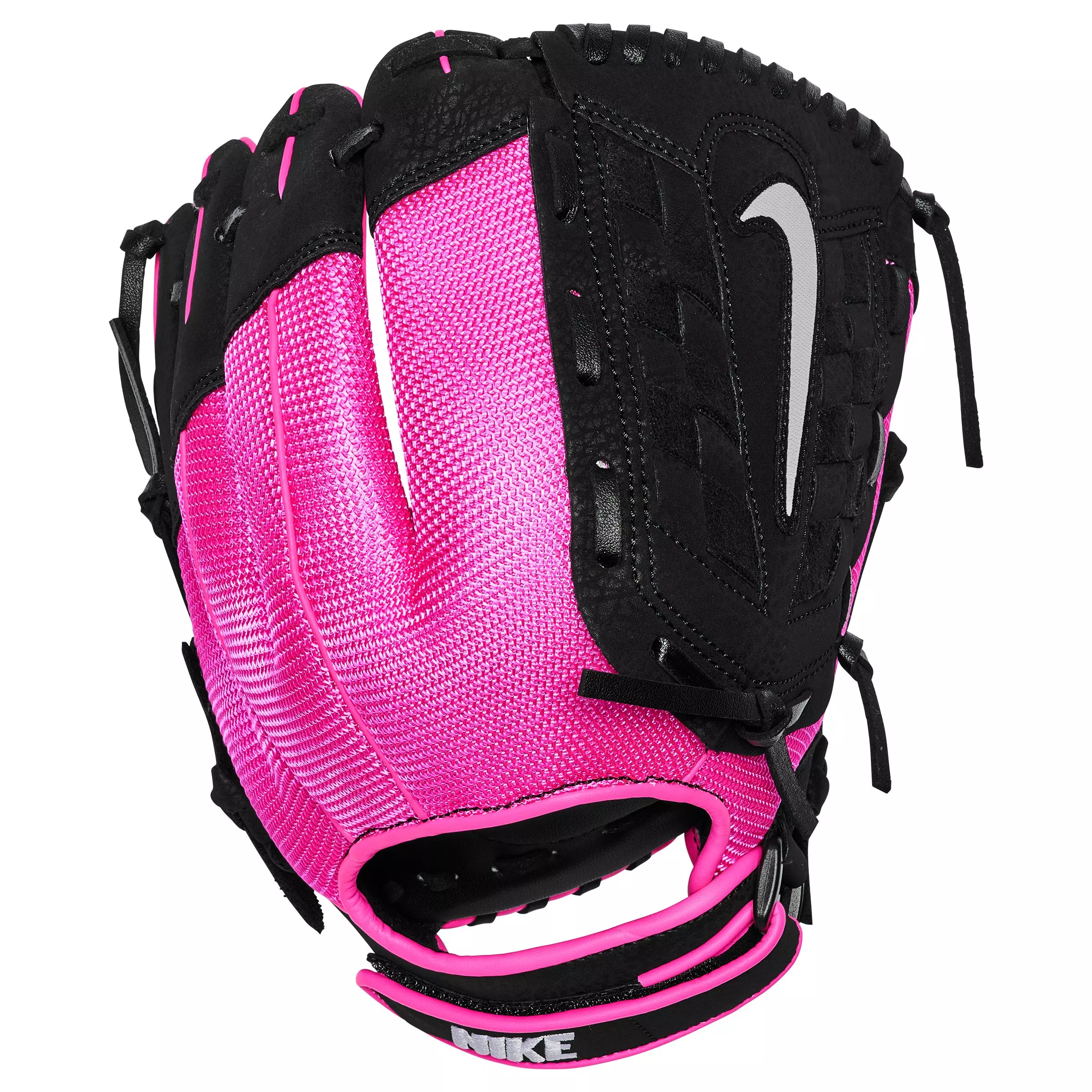 Nike Youth Hyperdiamond Edge 11.5" Softball Glove (RHT) - PINK/BLACK