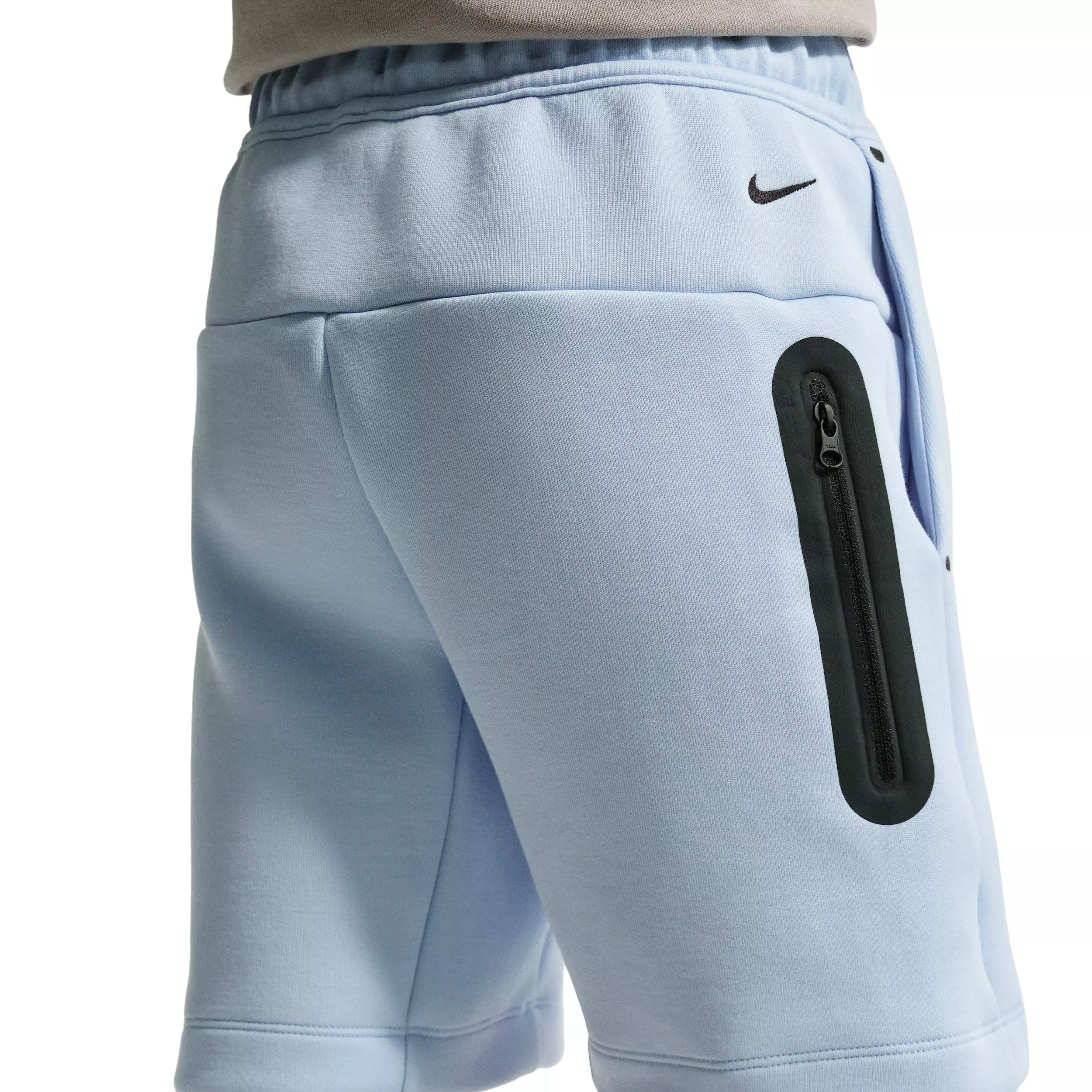 Nike Big Boys' Sportswear Tech Fleece Shorts - Blue - BLUE