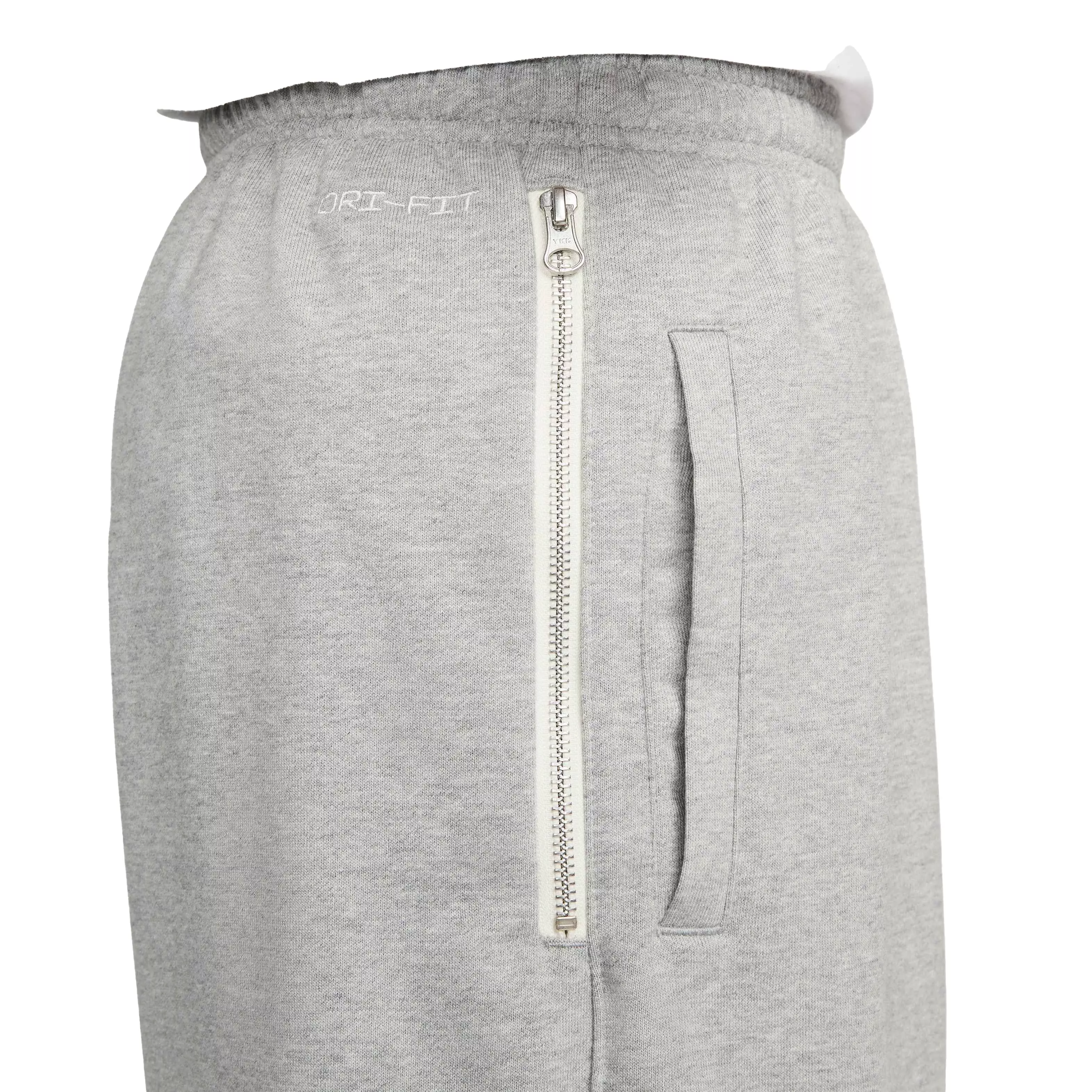 Nike Men's Dri-Fit 8" French Terry Standard Issue Basketball Shorts - GREY