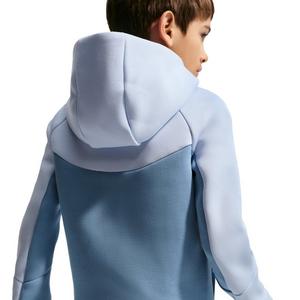 Nike Big Boys' Sportswear Tech Fleece Full-Zip Hooded Jacket - Blue