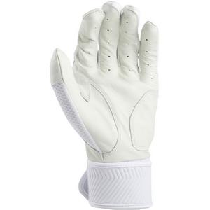 Rawlings Workhorse Compression Strap Youth Baseball Batting Gloves - White