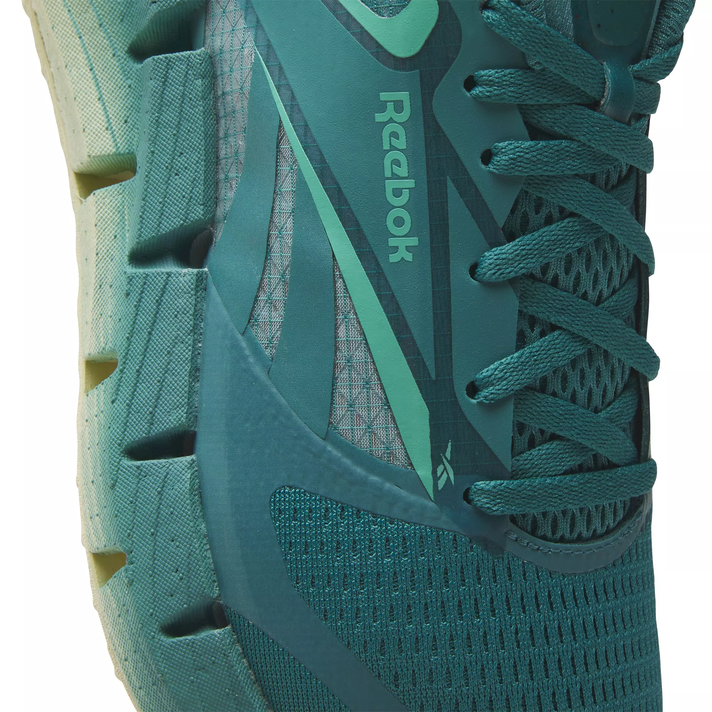 Reebok FloatZig 1 "Team Teal/Unleashed Green/White" Men's Running Shoe - TEAL/GREEN/WHITE