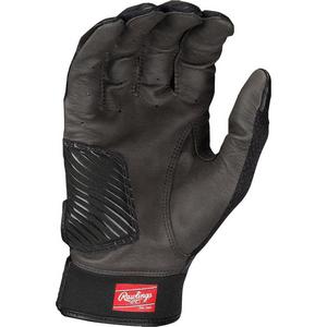 Rawlings Women's Workhorse OKC Fastpitch Softball Batting Gloves - Black