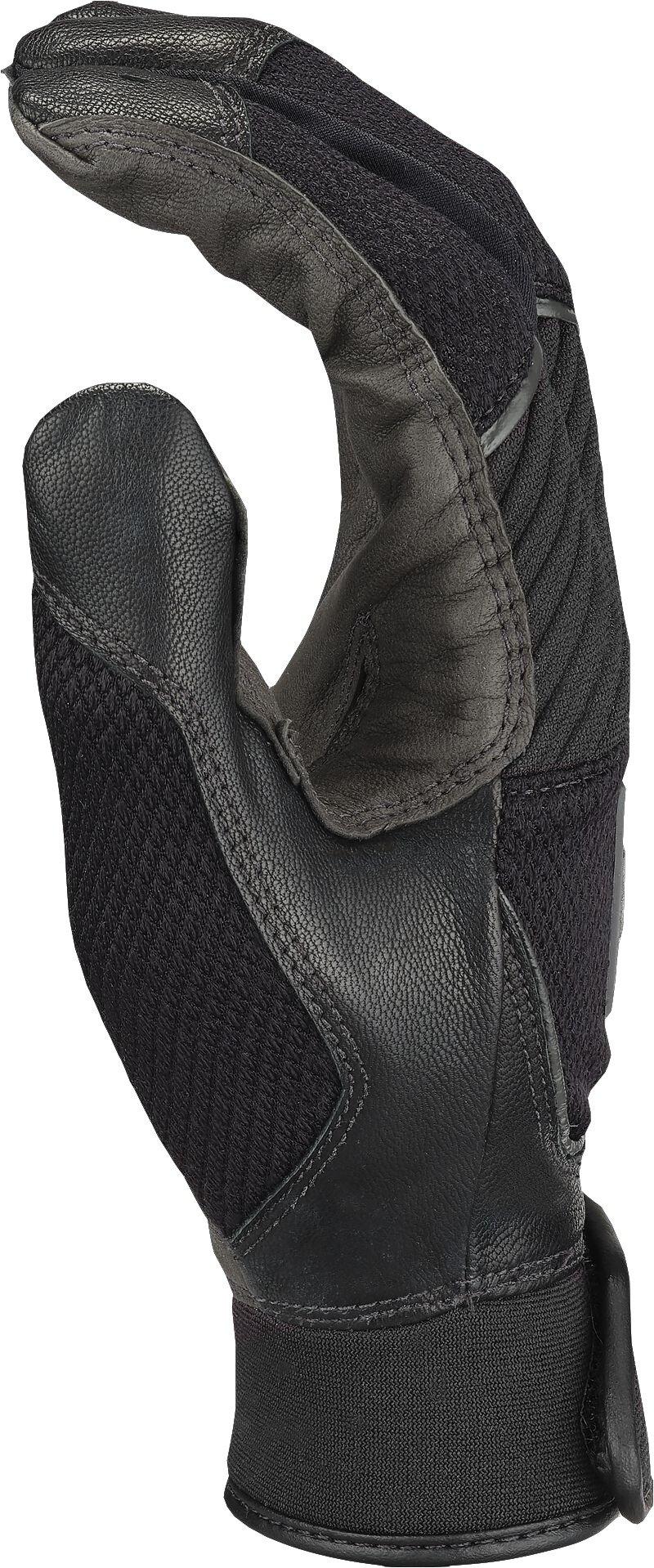 Rawlings Women's Workhorse OKC Fastpitch Softball Batting Gloves - Black - BLACK Thumbnail View 3