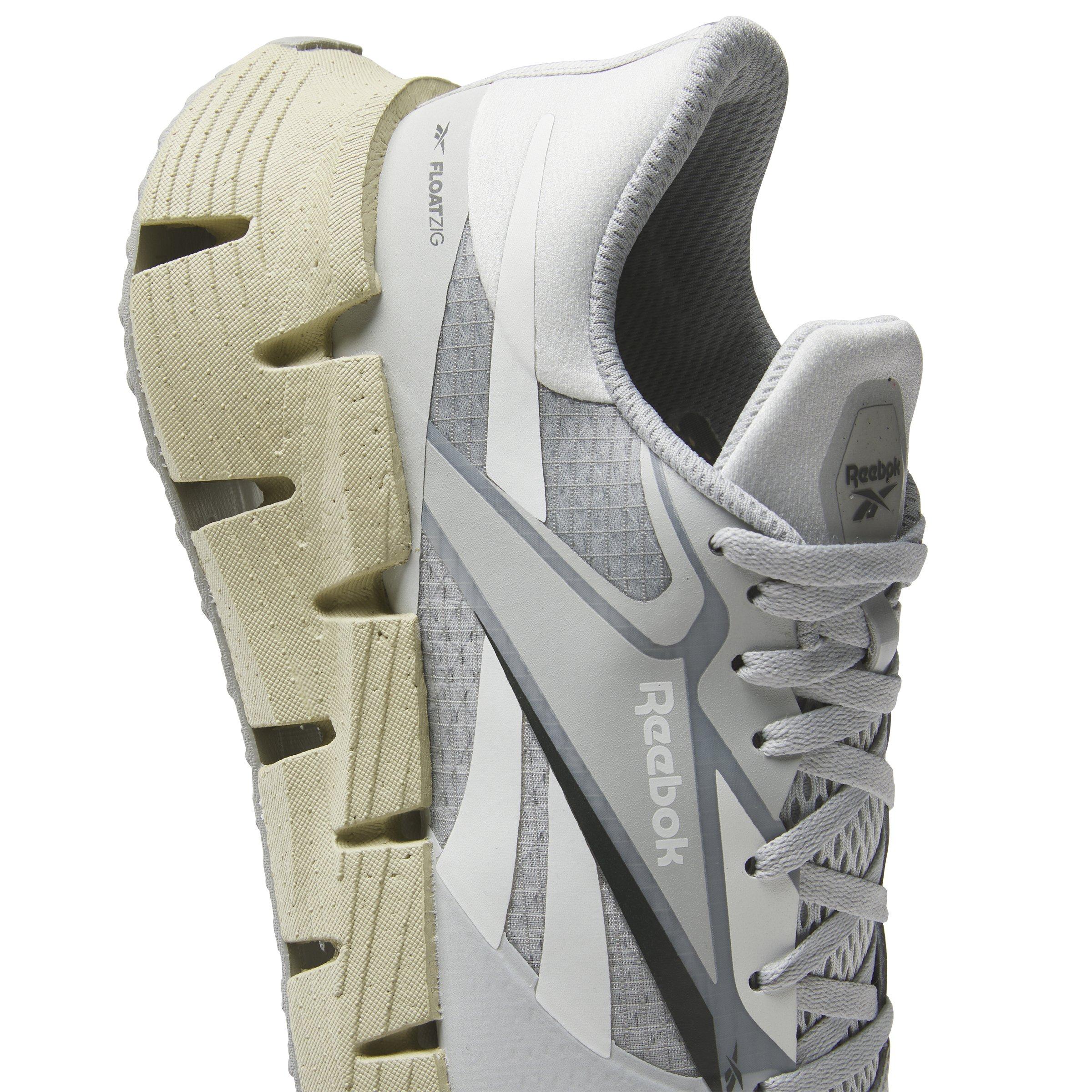 Reebok FloatZig 1 "Grey 1/Grey 2/Classic Beige" Men's Running Shoe - GREY/GREY/BEIGE Thumbnail View 7