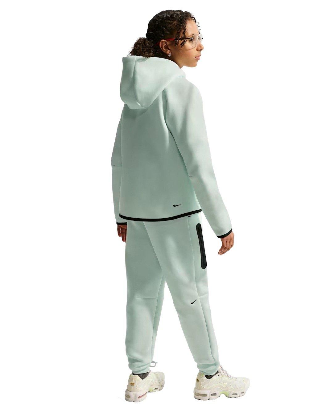 Nike Big Girls' Sportswear Tech Fleece Joggers - Green - GREEN Thumbnail View 5