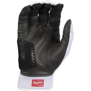 Rawlings Women's Workhorse OKC Fastpitch Softball Batting Gloves - White