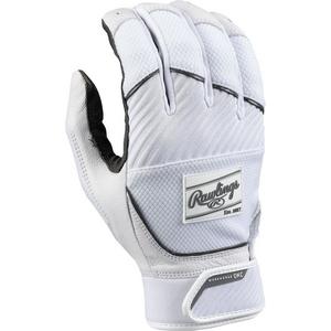 Rawlings Women's Workhorse OKC Fastpitch Softball Batting Gloves - White