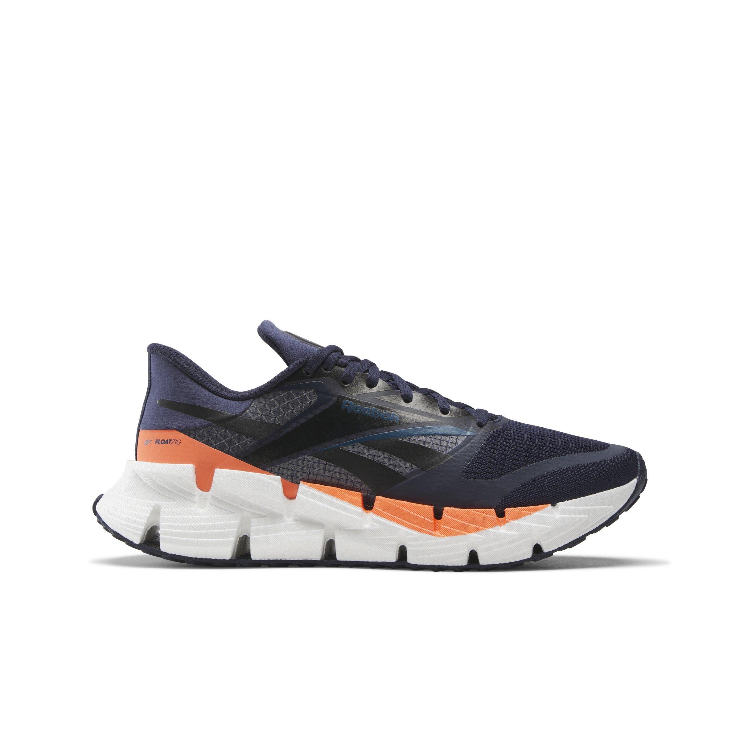 Reebok FloatZig 1 "Vector Navy/Escape Blue/Super Charged Coral" Men's Running Shoe - NAVY/BLUE/CORAL Thumbnail View 1