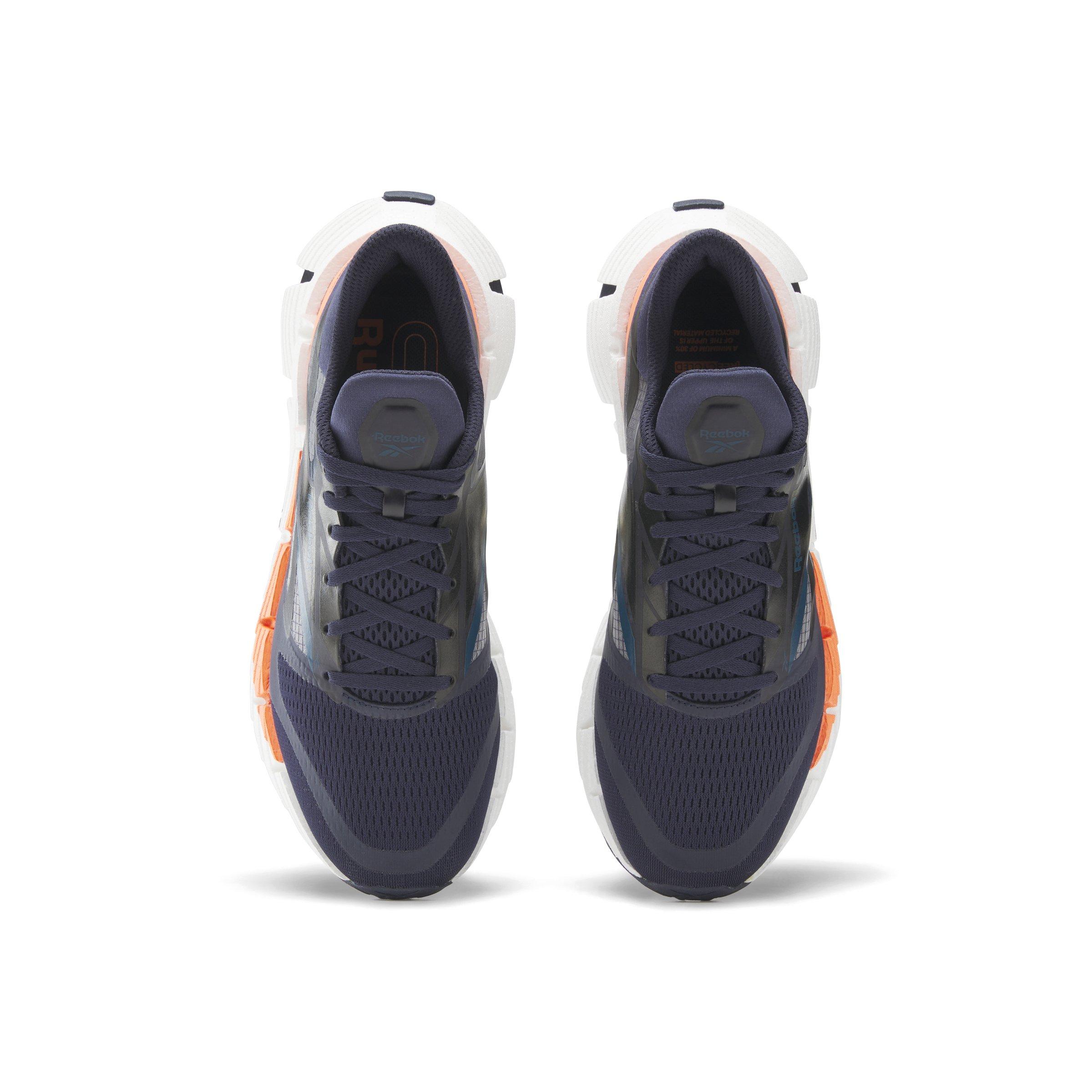 Reebok FloatZig 1 "Vector Navy/Escape Blue/Super Charged Coral" Men's Running Shoe - NAVY/BLUE/CORAL Thumbnail View 4