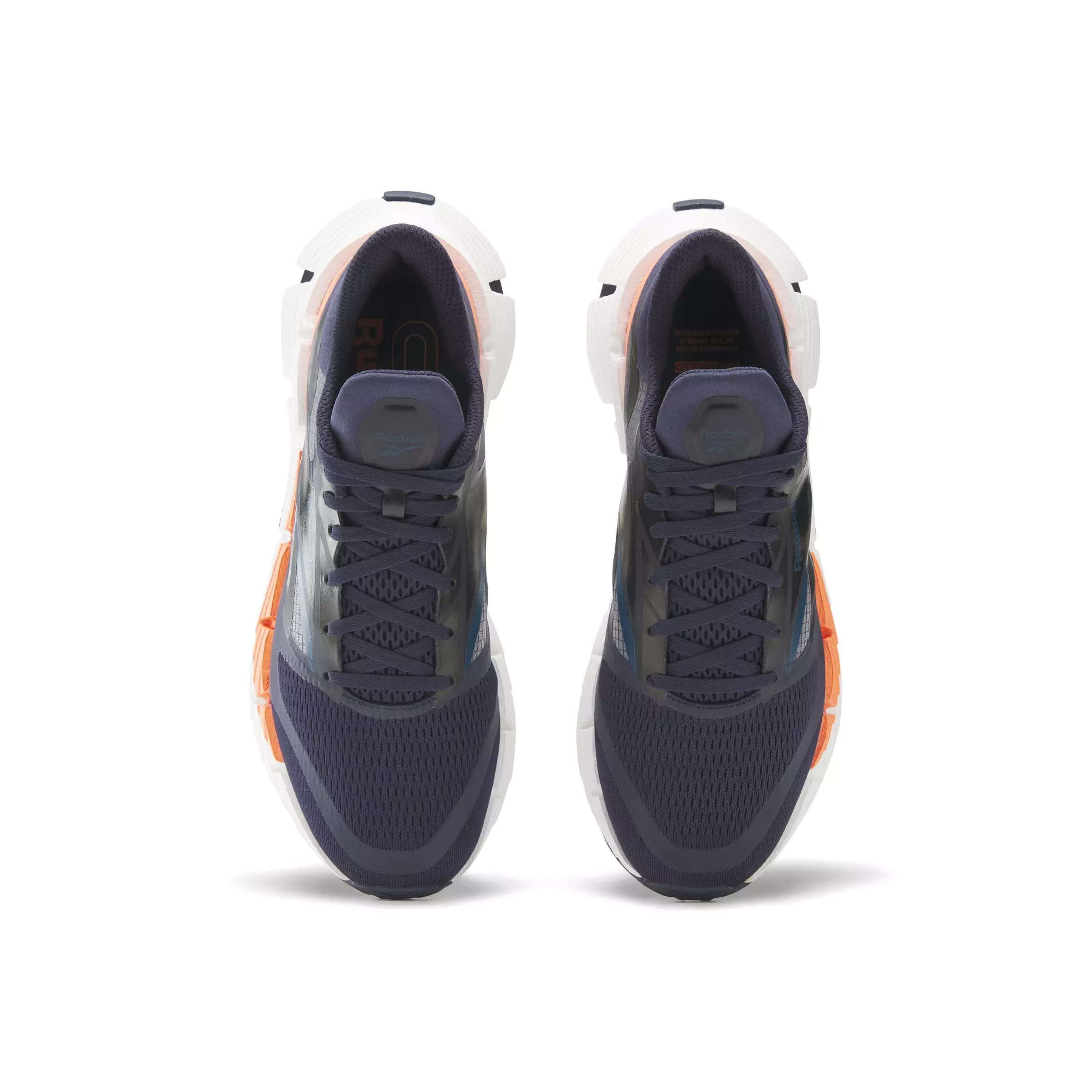 Reebok FloatZig 1 "Vector Navy/Escape Blue/Super Charged Coral" Men's Running Shoe - NAVY/BLUE/CORAL