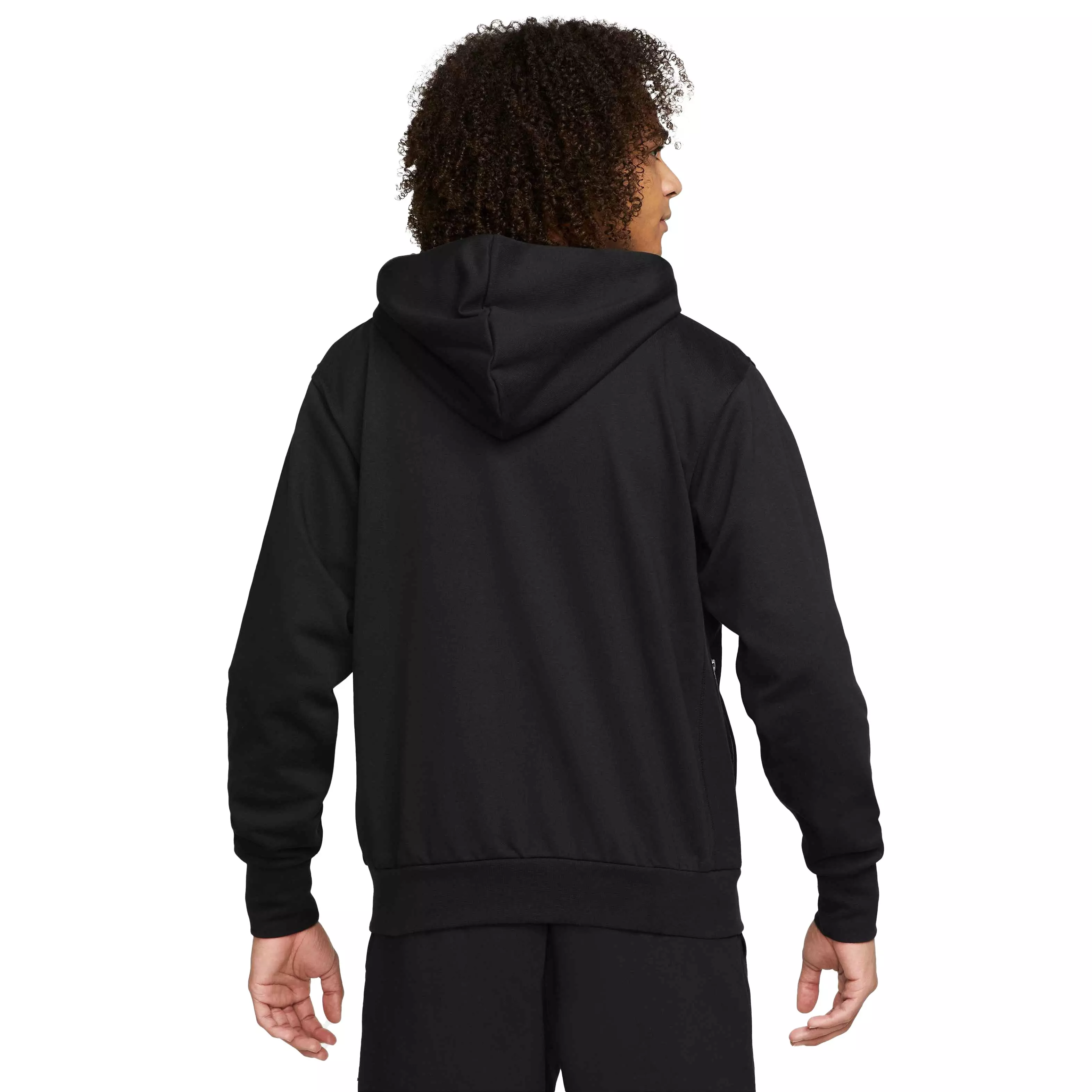 Nike Men's Pullover Basketball Dri-Fit Standard Issue Hoodie - BLACK
