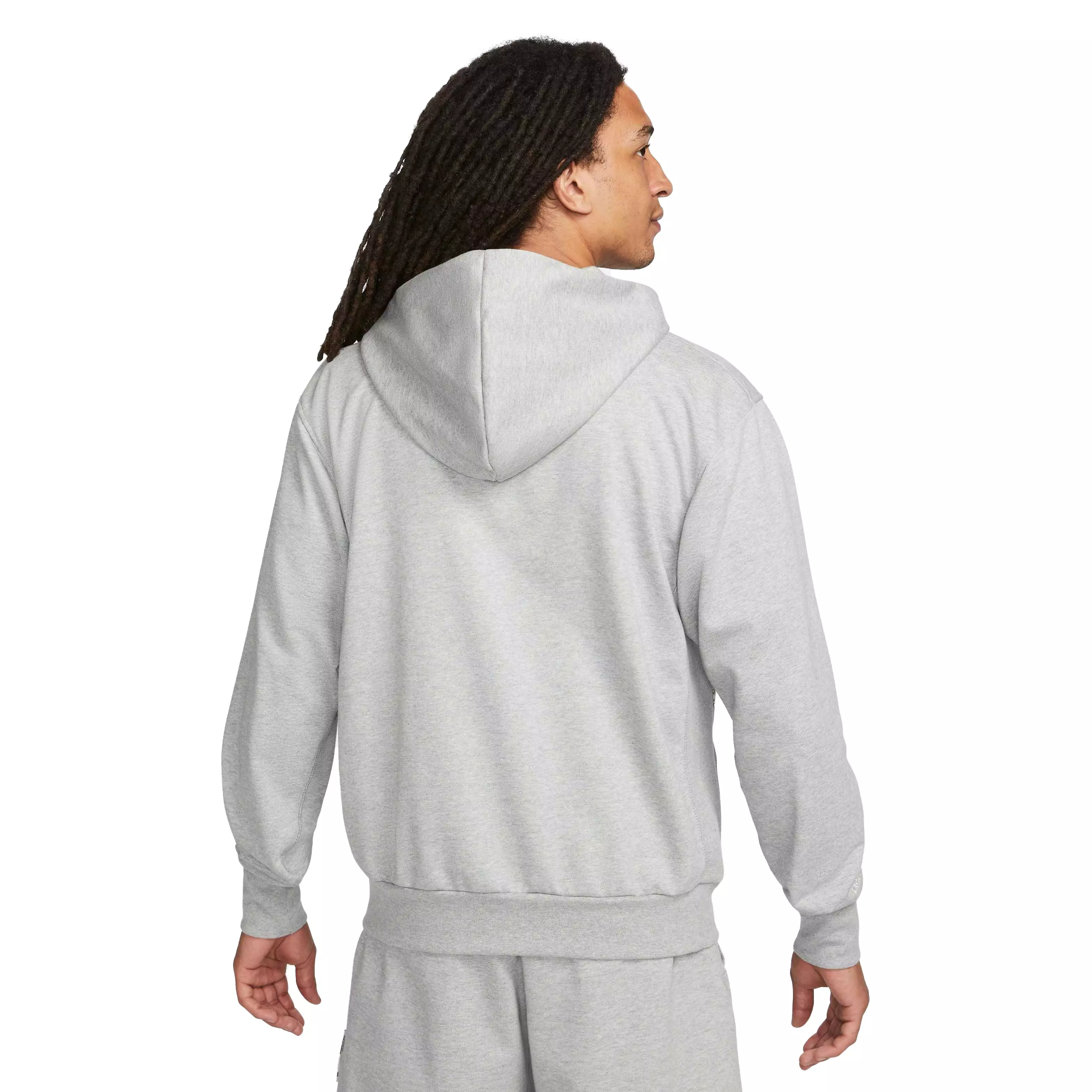 Nike Men's Pullover Basketball Dri-Fit Standard Issue Hoodie - GREY