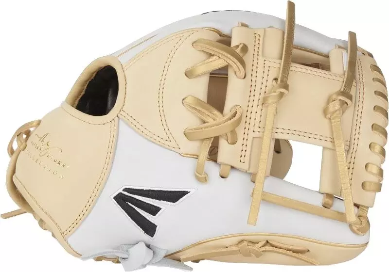 Easton 2024 Morgan Stuart Elite Fastpitch Collection 11.5" Infield Fastpitch Softball Glove RHT - WHITE/TAN
