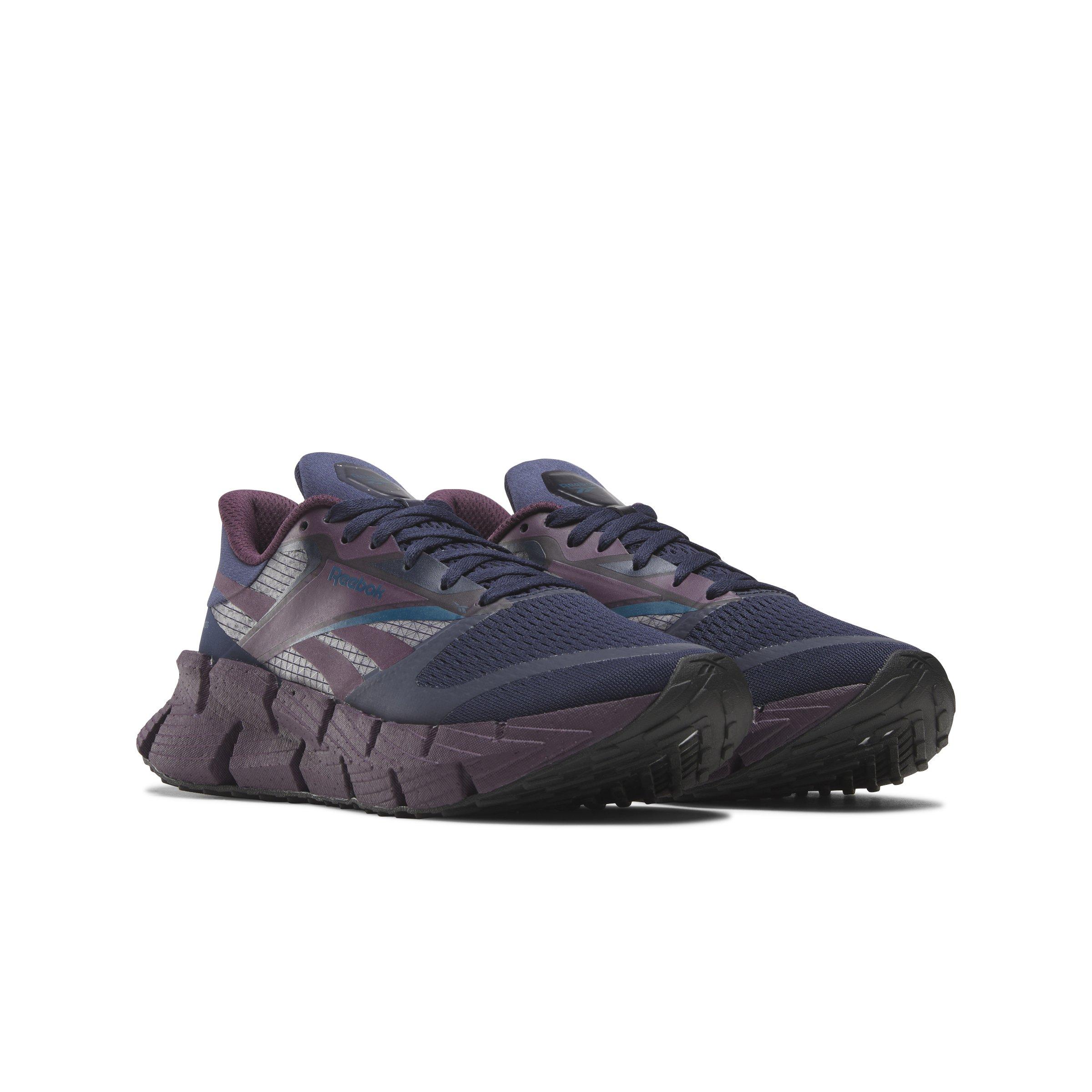 Reebok FloatZig 1 "Vector Navy/Plum/Escape Blue" Women's Running Shoe - NAVY/PLUM/BLUE Thumbnail View 2