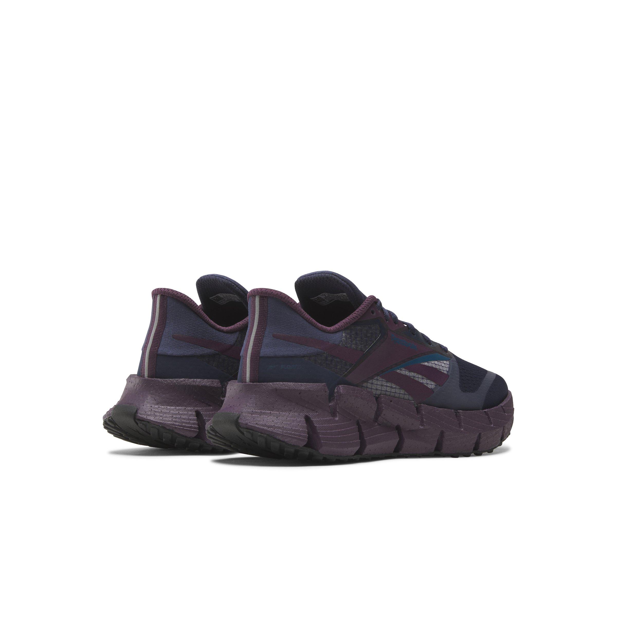 Reebok FloatZig 1 "Vector Navy/Plum/Escape Blue" Women's Running Shoe - NAVY/PLUM/BLUE Thumbnail View 3