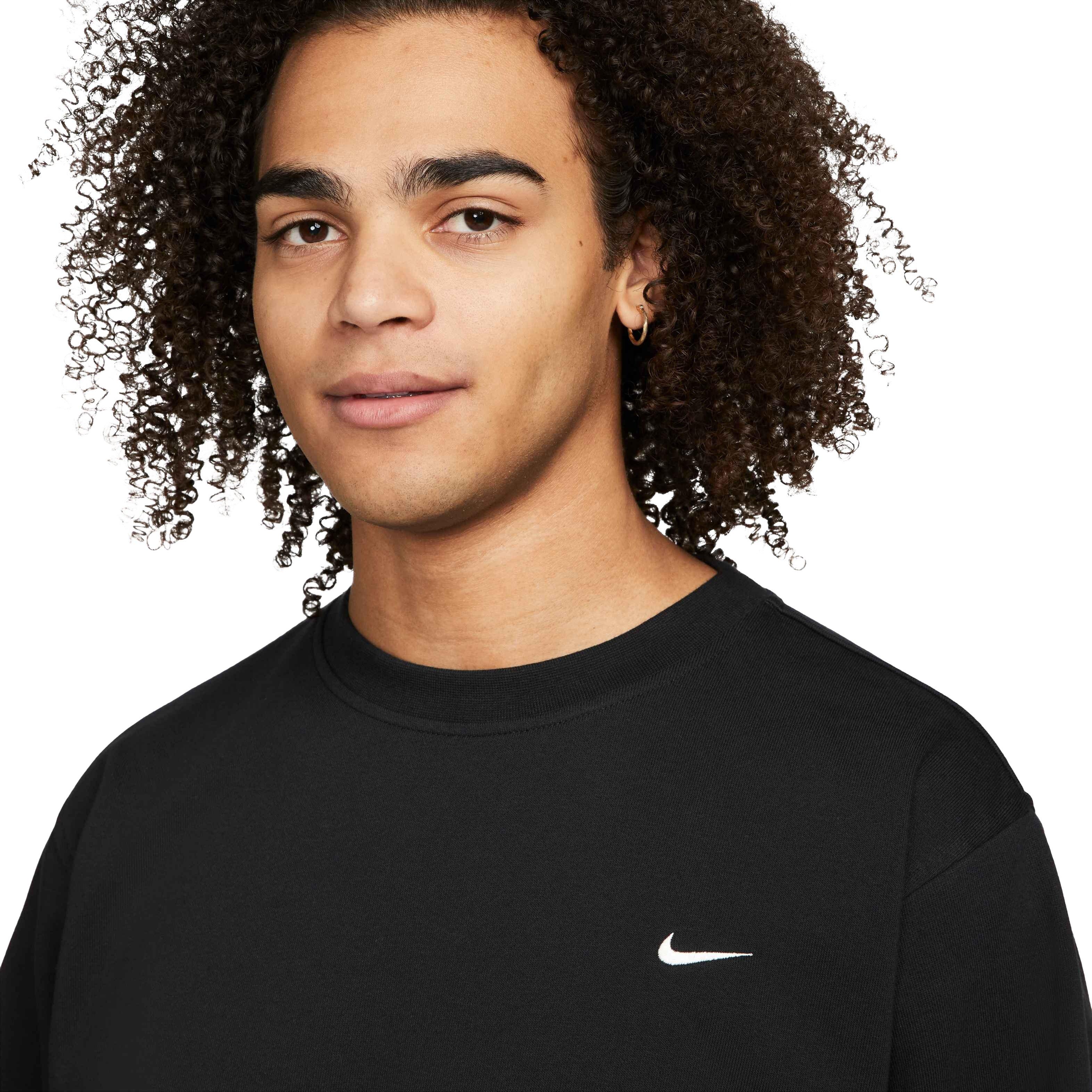 Nike Men's Dri-Fit Standard Issue Basketball Crew - BLACK Thumbnail View 3