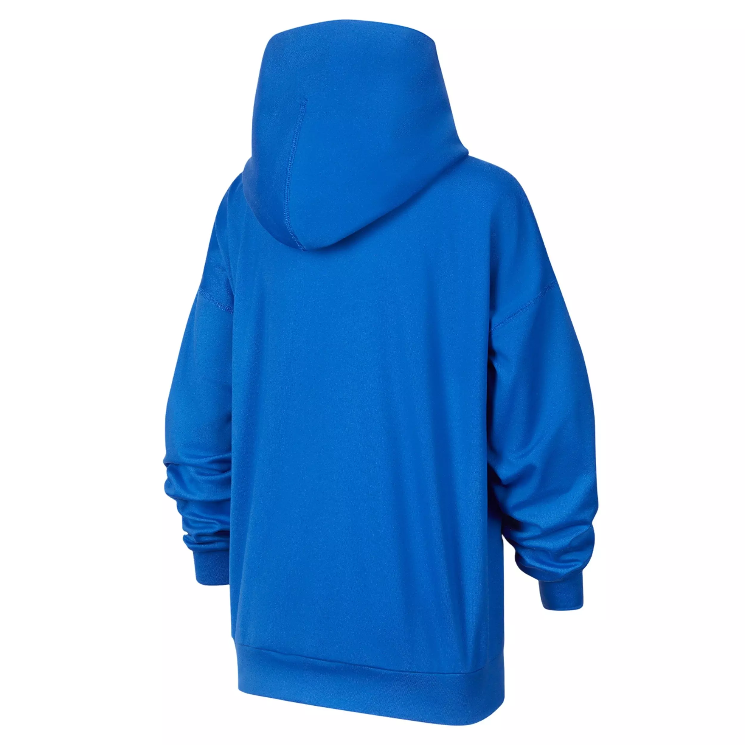 Nike Big Boys' Pro Dri-FIT Fleece Pullover Hoodie - Royal Blue - BLUE