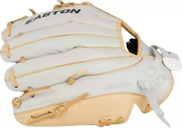 Easton Elite Series 11.5" M. Stuart Infield Softball Glove LHT - WHITE/TAN
