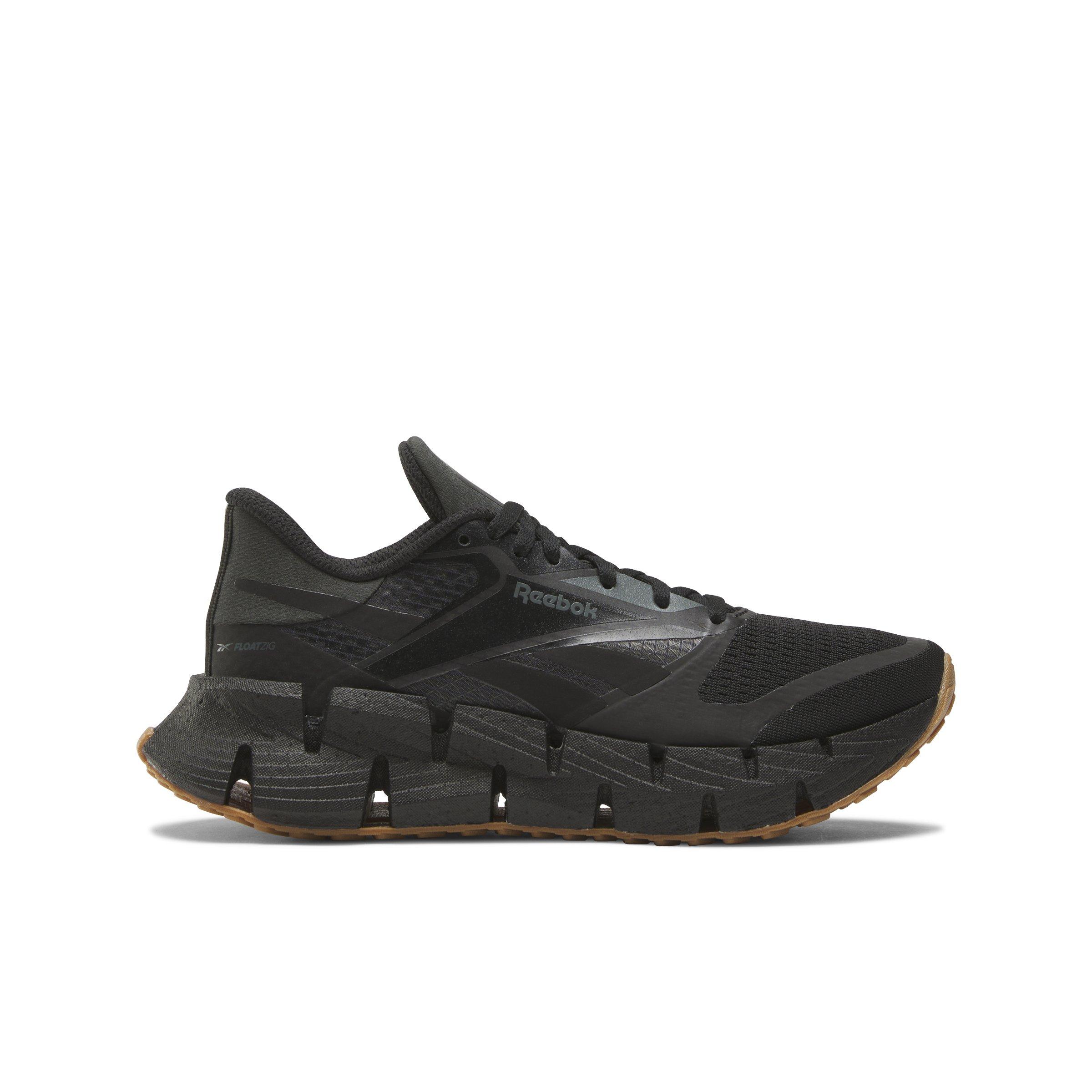 Reebok FloatZig 1 "Core Black/Pure Grey 6/Reebok Lee 3" Women's Running Shoe - BLACK/GREY/LEE Thumbnail View 1