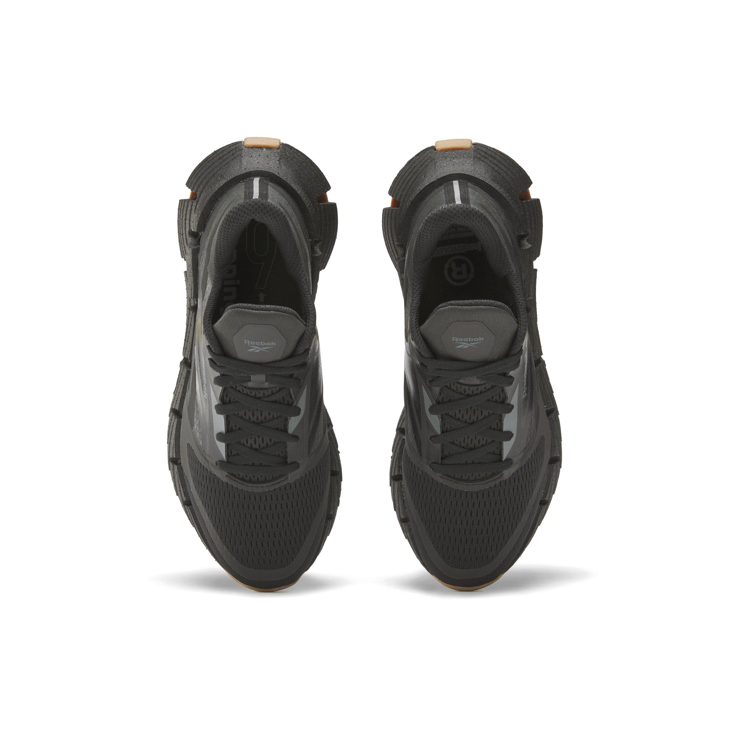 Reebok FloatZig 1 "Core Black/Pure Grey 6/Reebok Lee 3" Women's Running Shoe - BLACK/GREY/LEE Thumbnail View 4