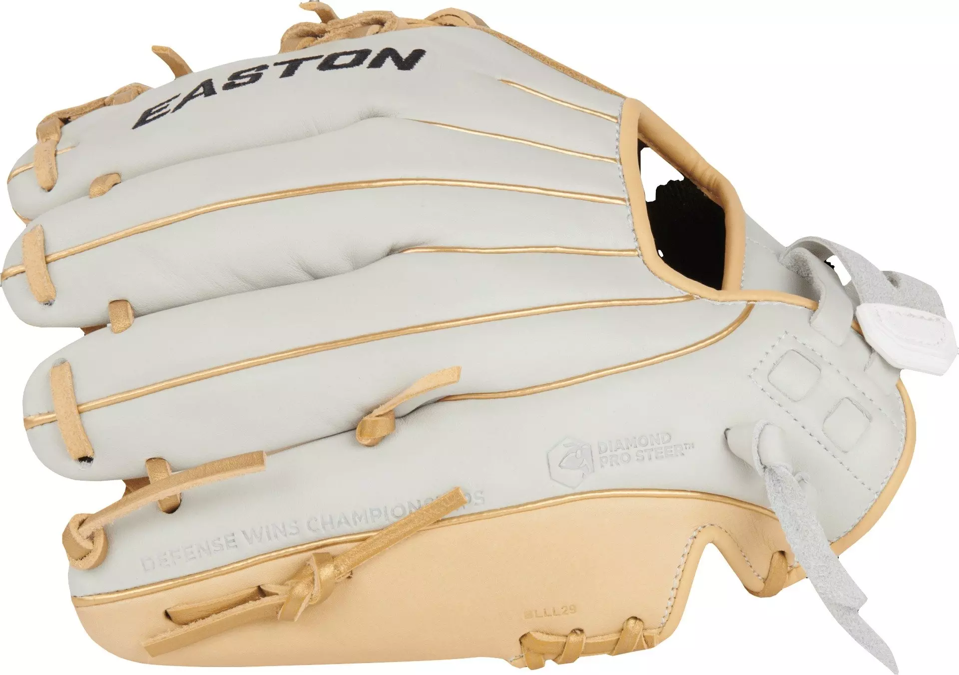 Easton Elite Series 11.5" M. Stuart Infield Softball Glove RHT - WHITE/TAN