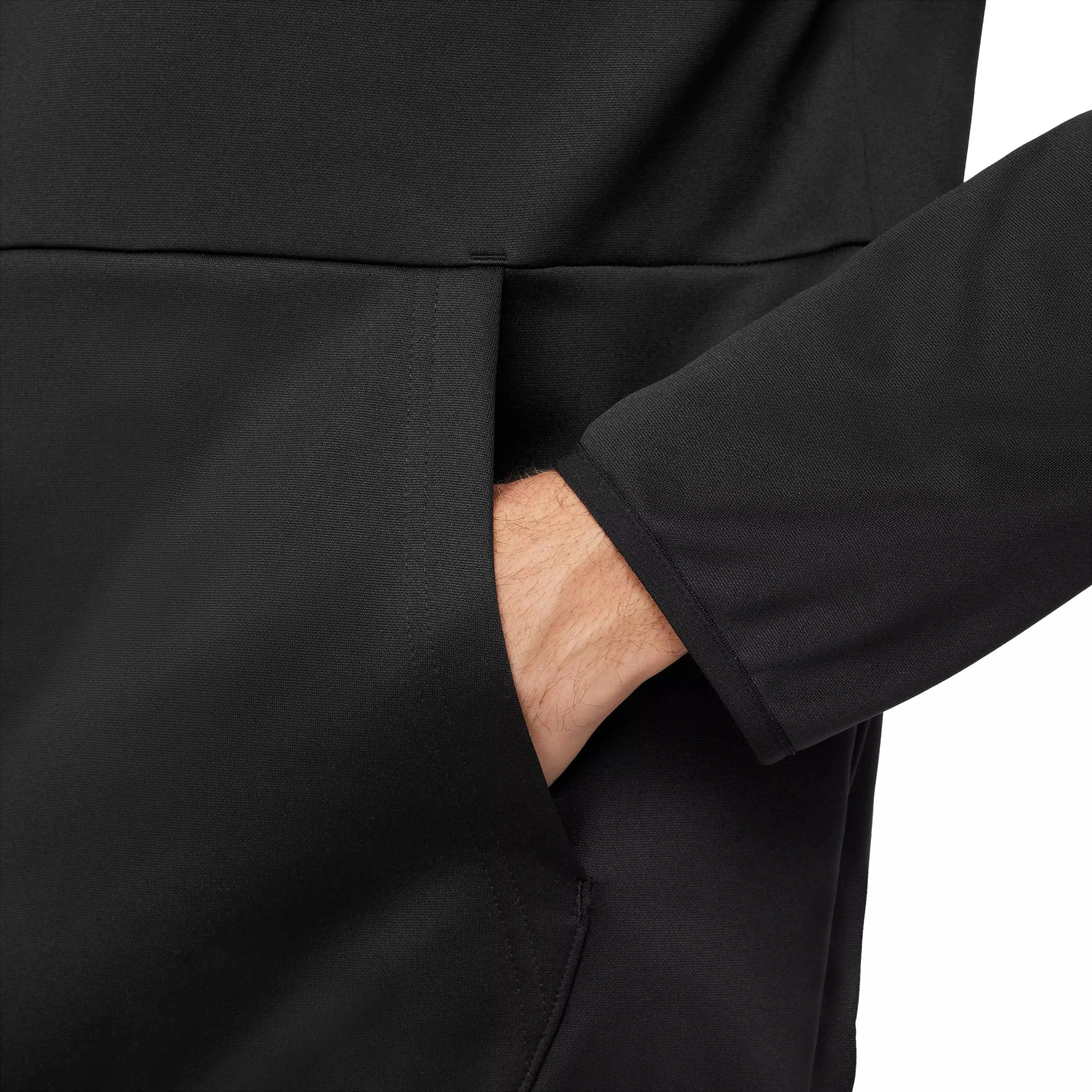 Nike Men's Therma-FIT HD Pullover FH24 Baseball Hoodie -Black/Red - BLACK/RED