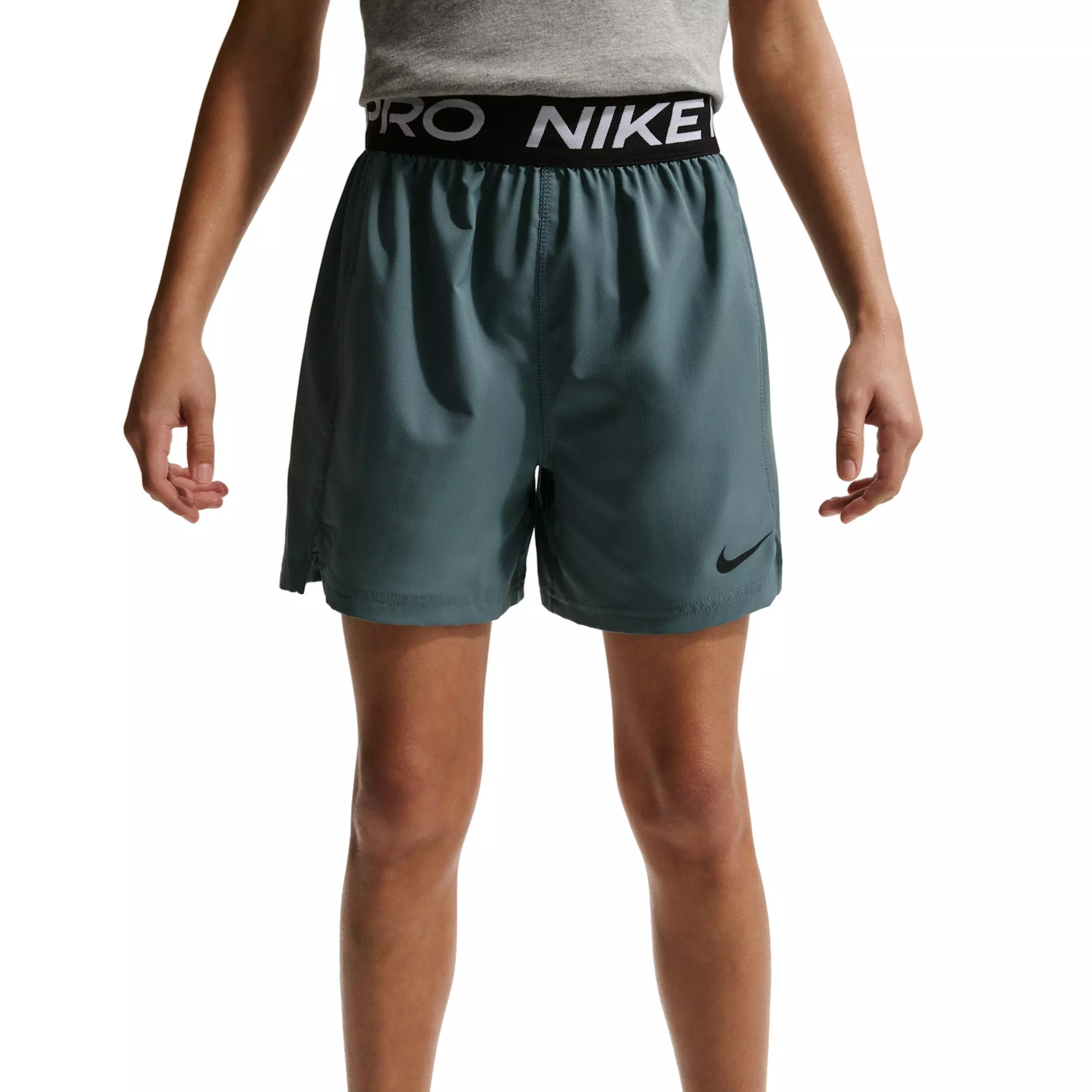 Nike Big Boys' Pro Dri-FIT Training Shorts - Grey - GREY