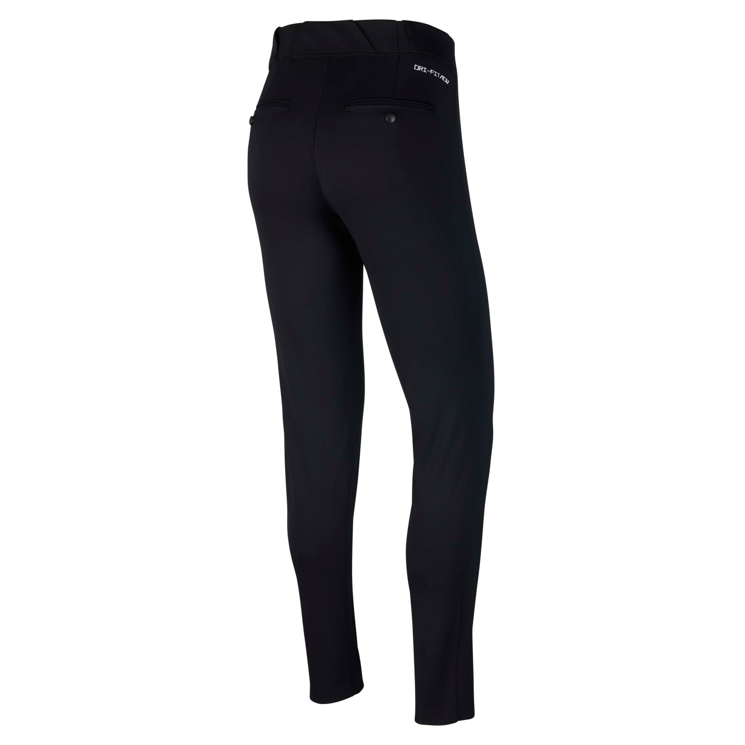 Nike Men's Vapor Premier Baseball Pants - BLACK Thumbnail View 2