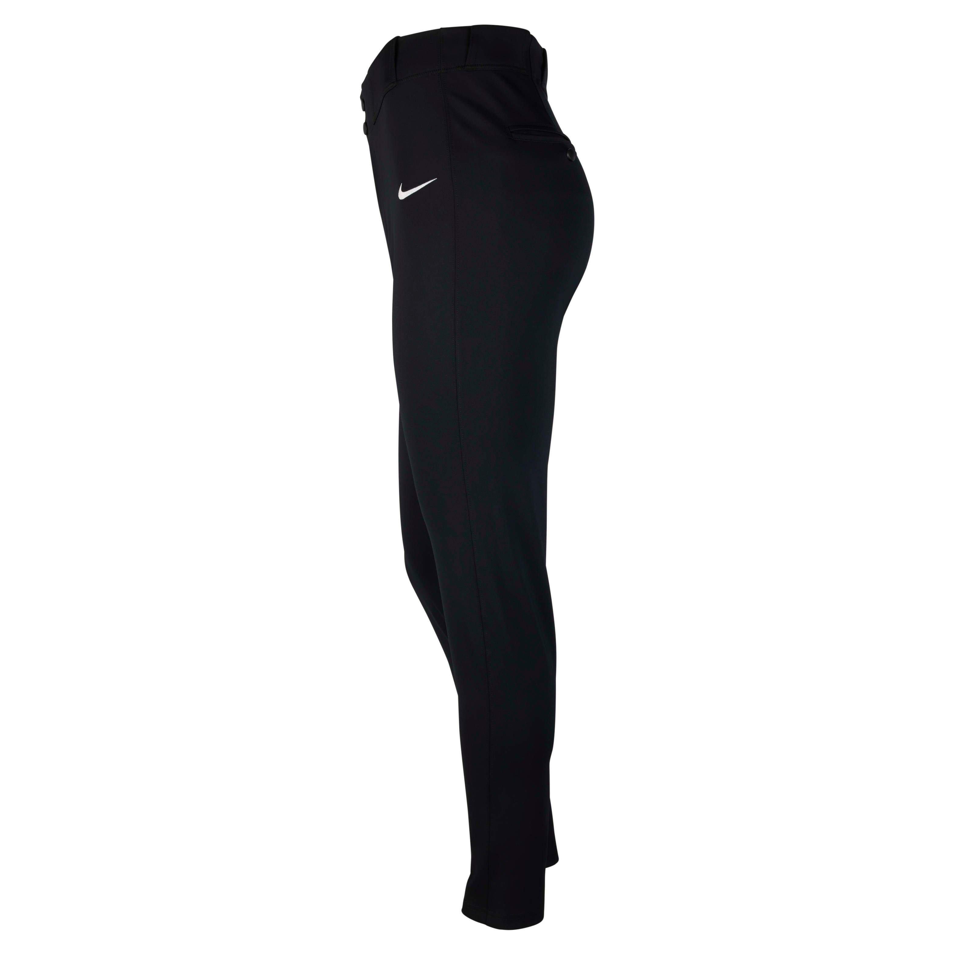 Nike Men's Vapor Premier Baseball Pants - BLACK Thumbnail View 3