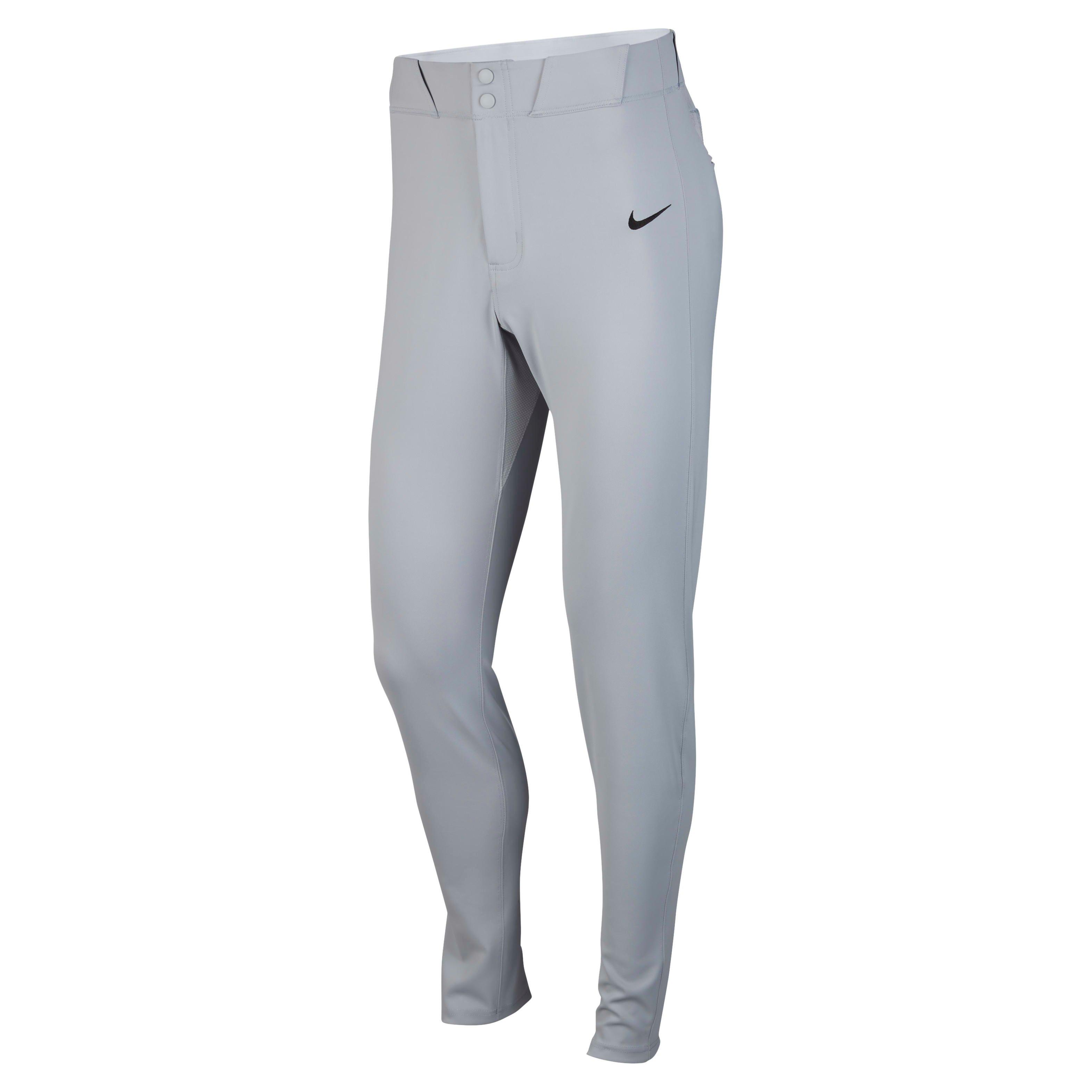 Nike Men's Vapor Premier Baseball Pants - GREY Thumbnail View 1