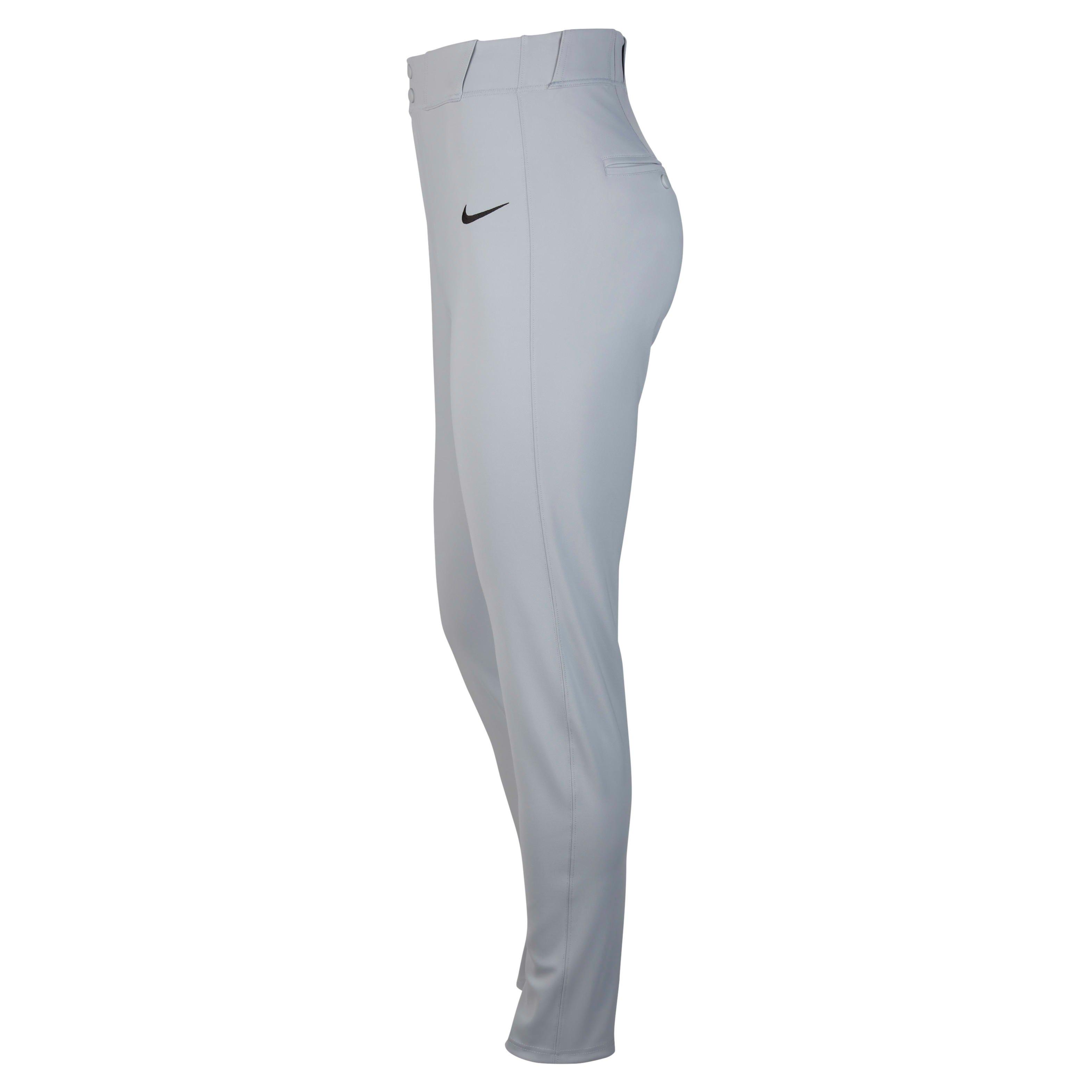 Nike Men's Vapor Premier Baseball Pants - GREY Thumbnail View 3