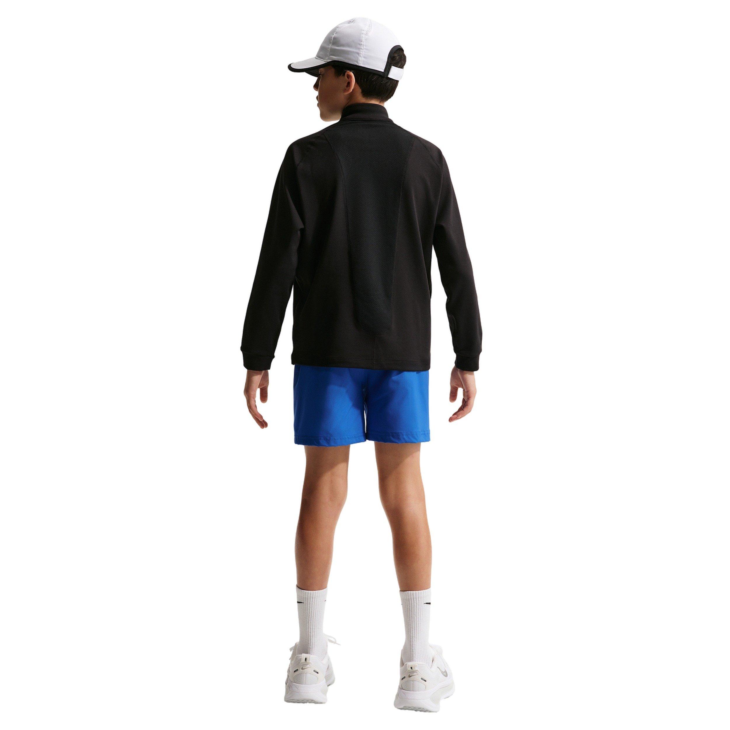 Nike Pro Dri-FIT Big Boys' Blue Training Shorts