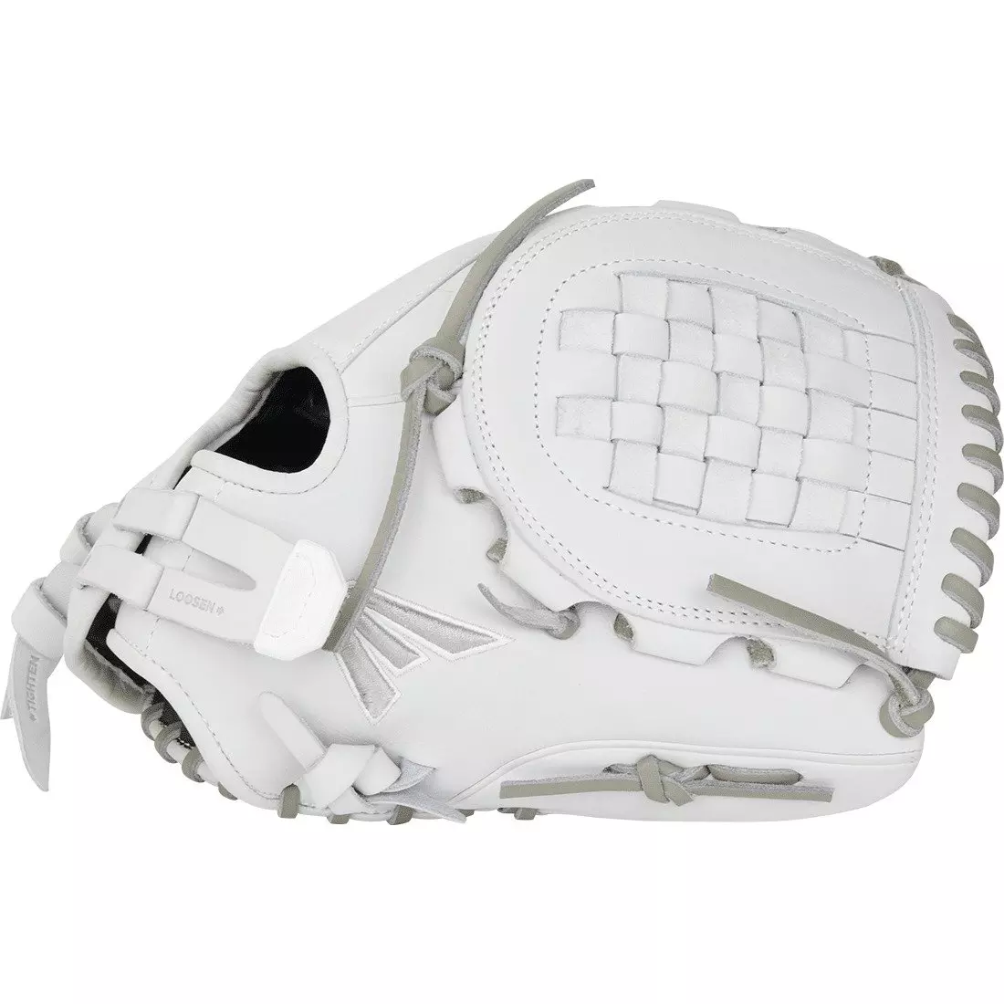 Easton 2024 Professional Collection 12" Infield Softball Glove LHT - WHITE/GREY