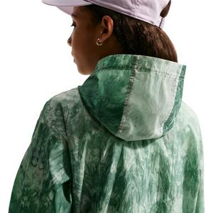 Nike Big Girls' Sportswear Club Woven Track Jacket - Green