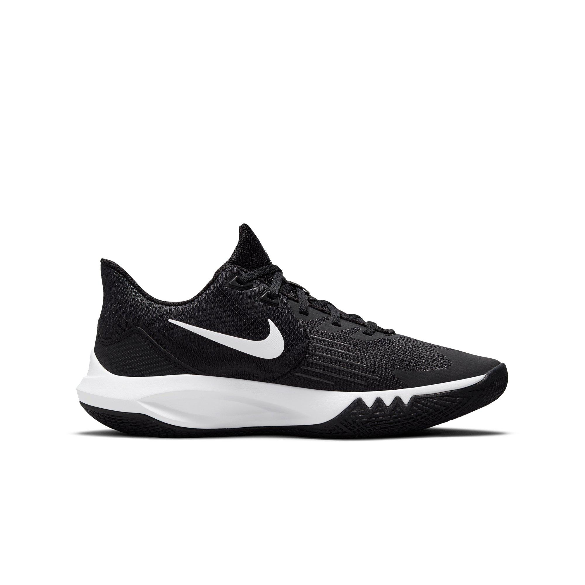 Nike Precision 5 "Black/White" Unisex Basketball Shoe - BLACK Thumbnail View 1