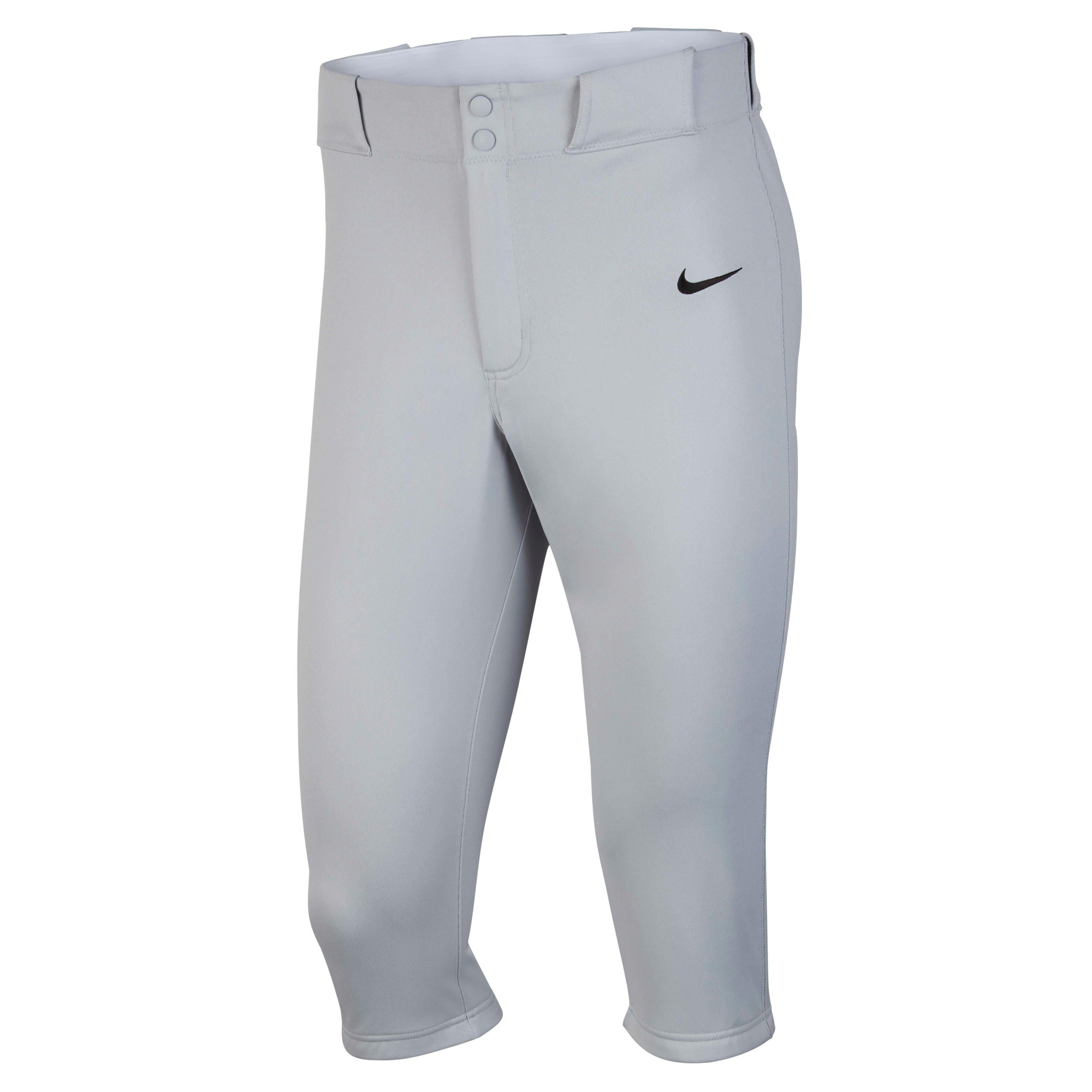 Nike Men's Vapor Select 2 High Baseball Pants - GREY Thumbnail View 1