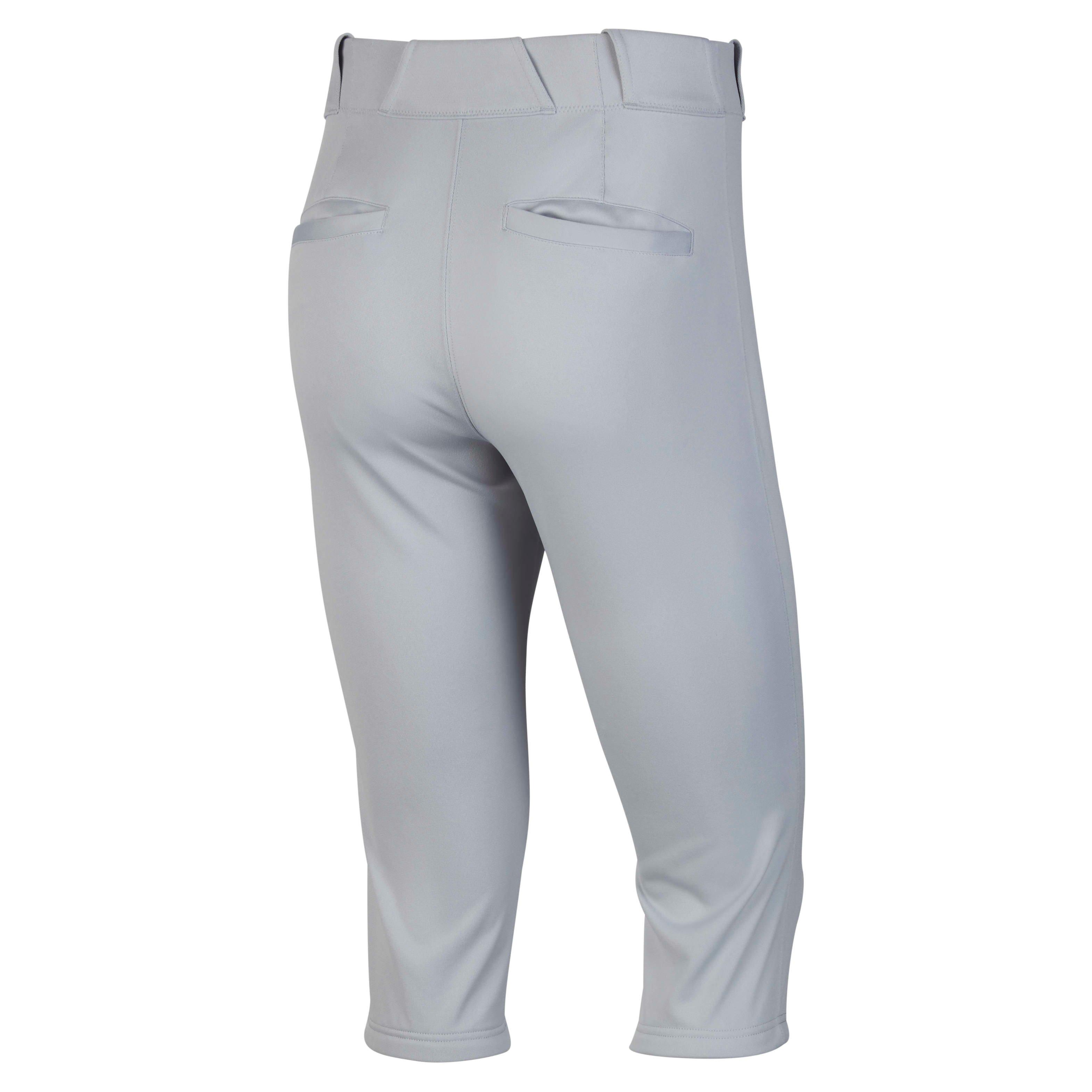 Nike Men's Vapor Select 2 High Baseball Pants - GREY Thumbnail View 2