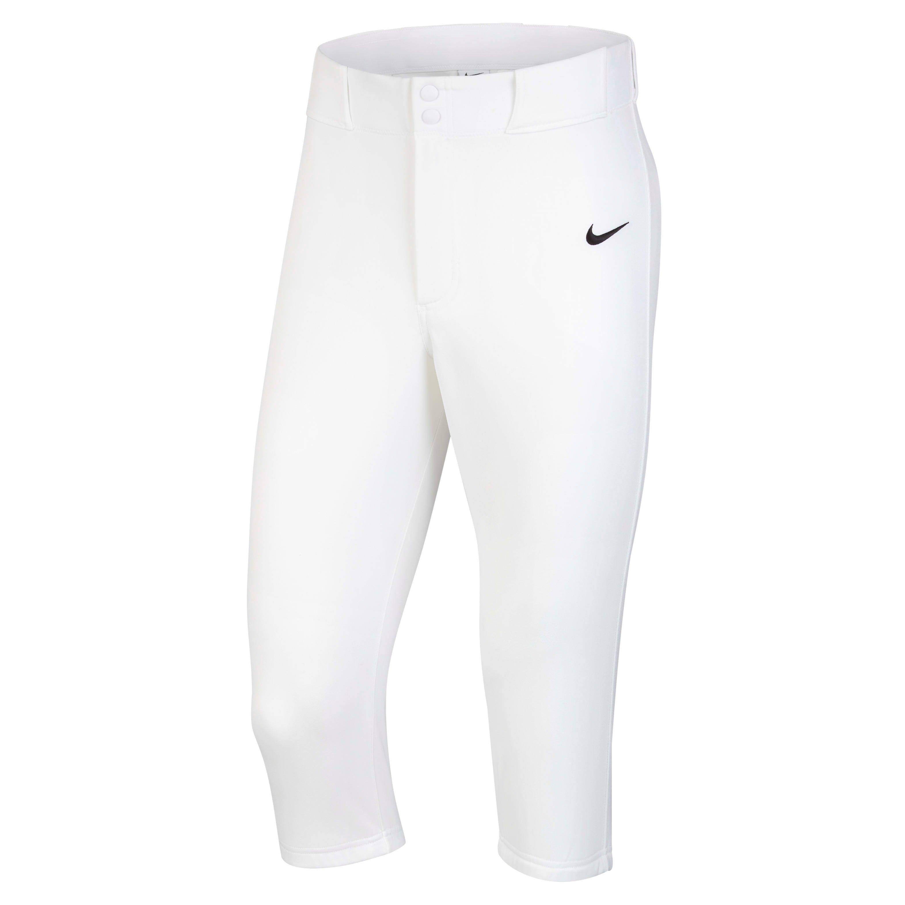 Nike Men's Vapor Select 2 High Baseball Pants - WHITE Thumbnail View 1
